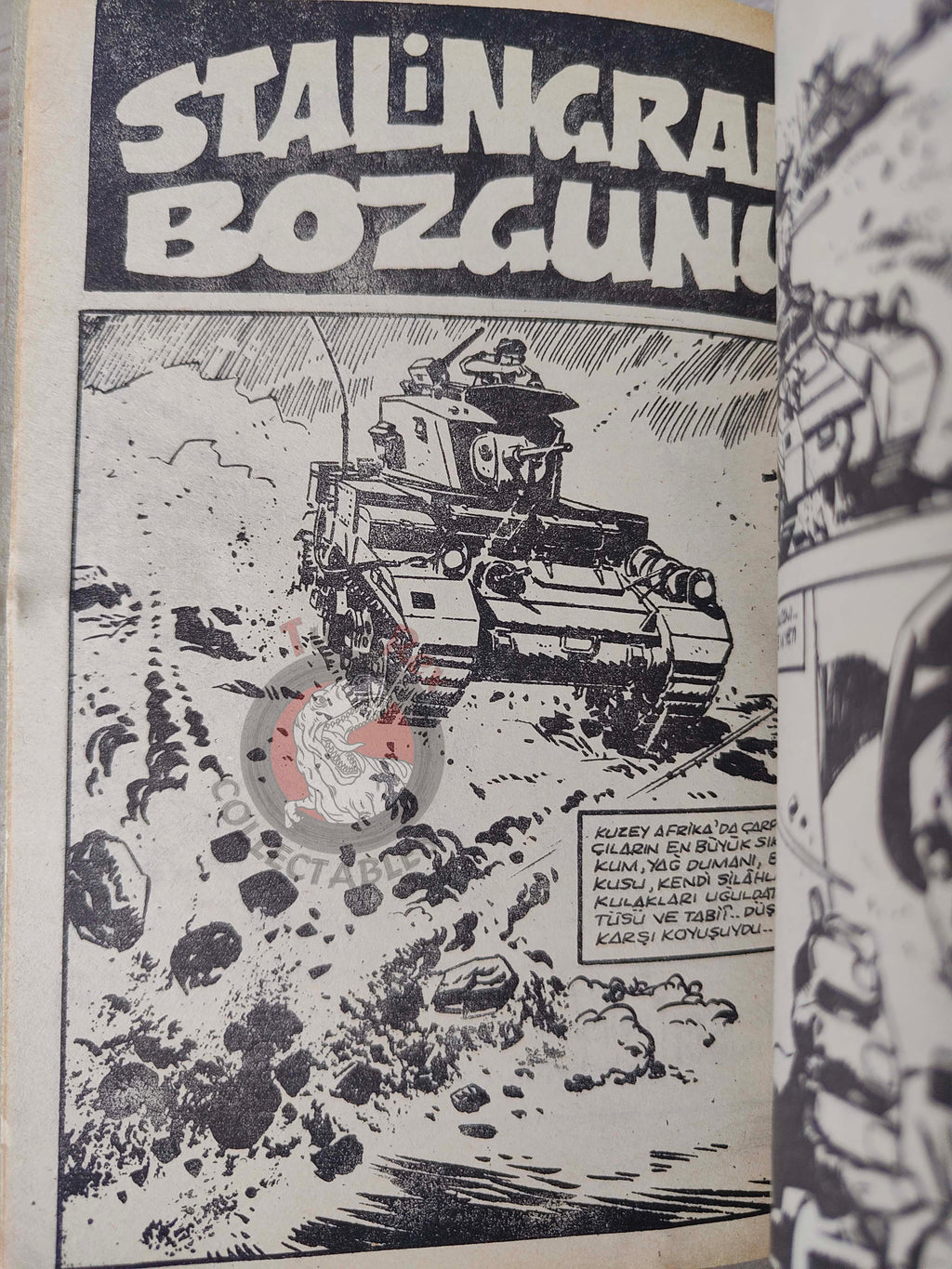War Picture Library Special #5 1982 Turkish Comic Turkey WW2 stories