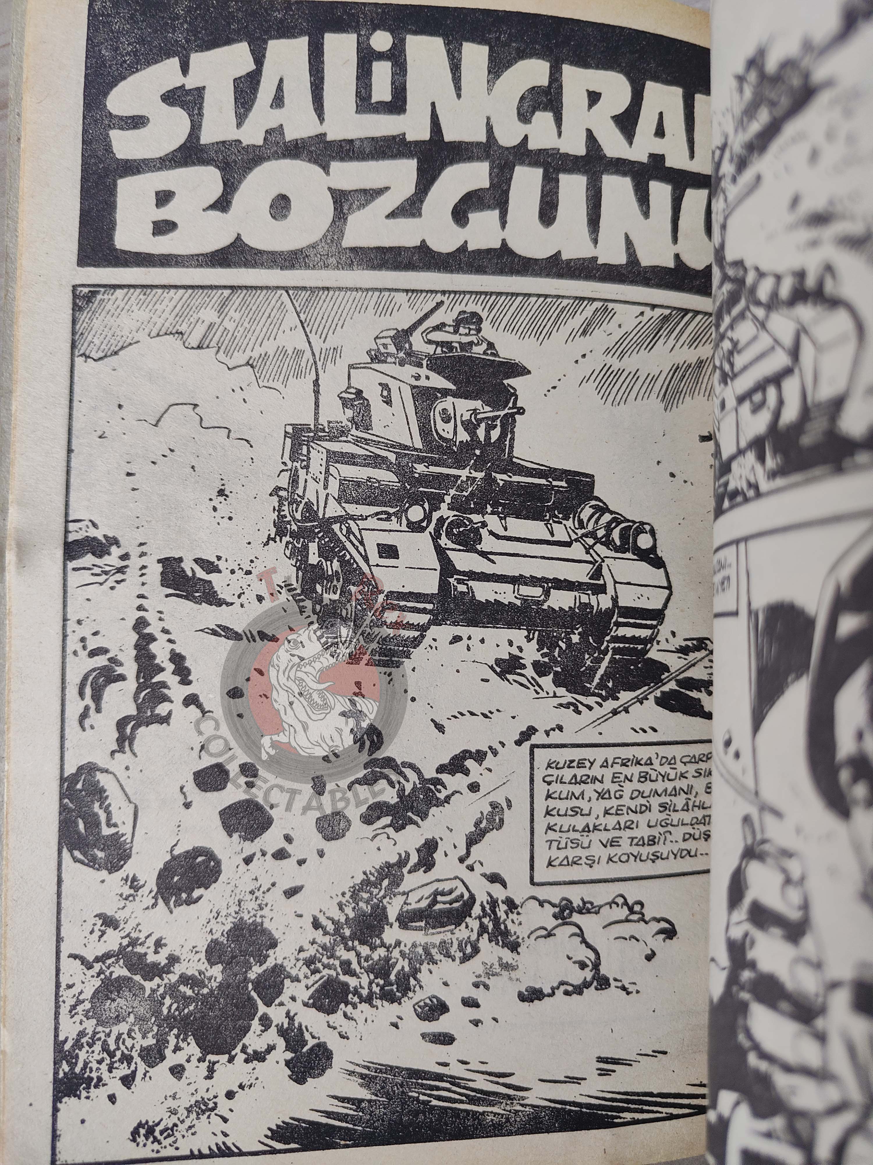 War Picture Library Special #5 1982 Turkish Comic Turkey WW2 stories
