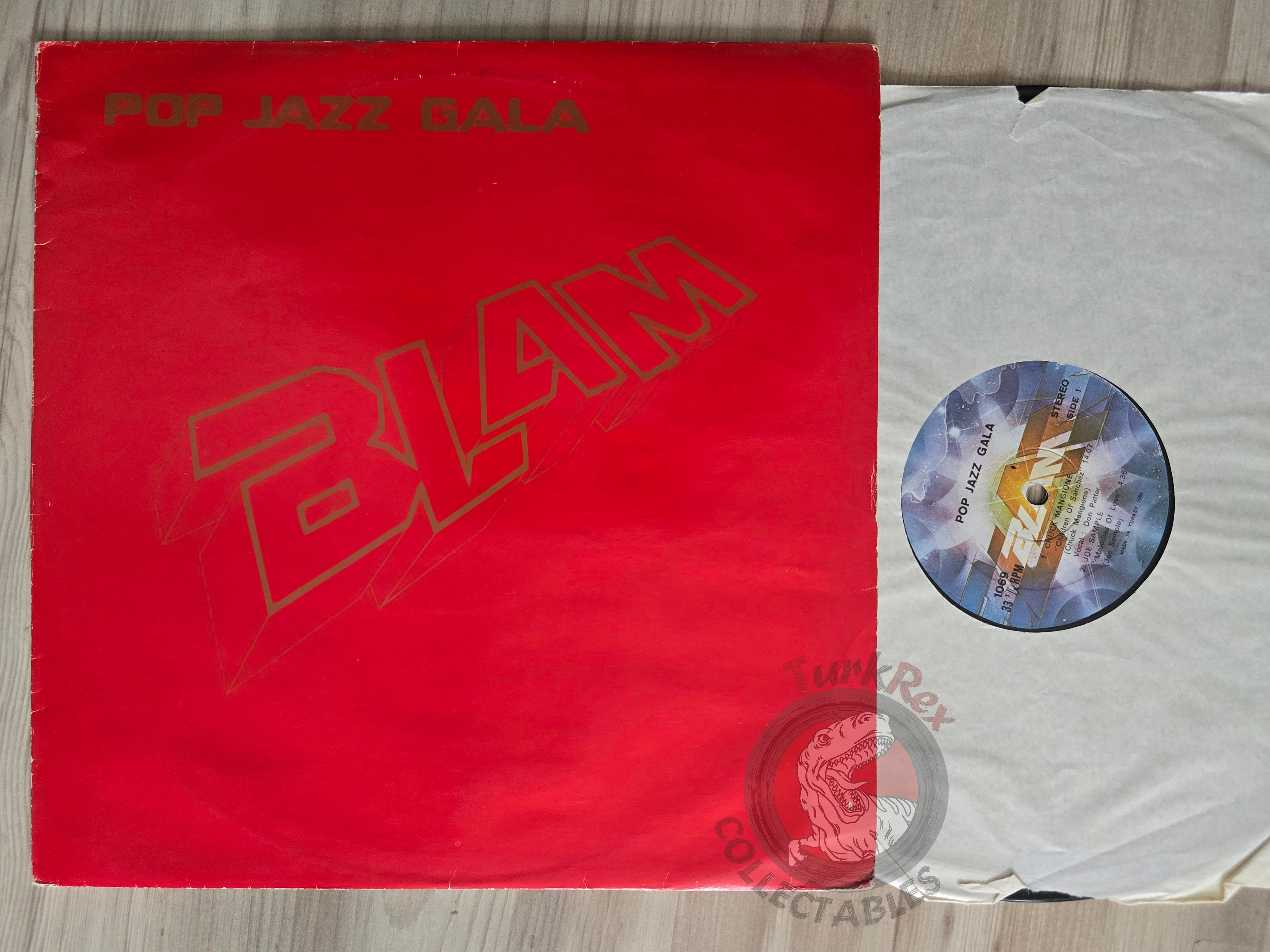 Various – Pop Jazz Gala Turkish Pressing Vinyl Turkey Edition