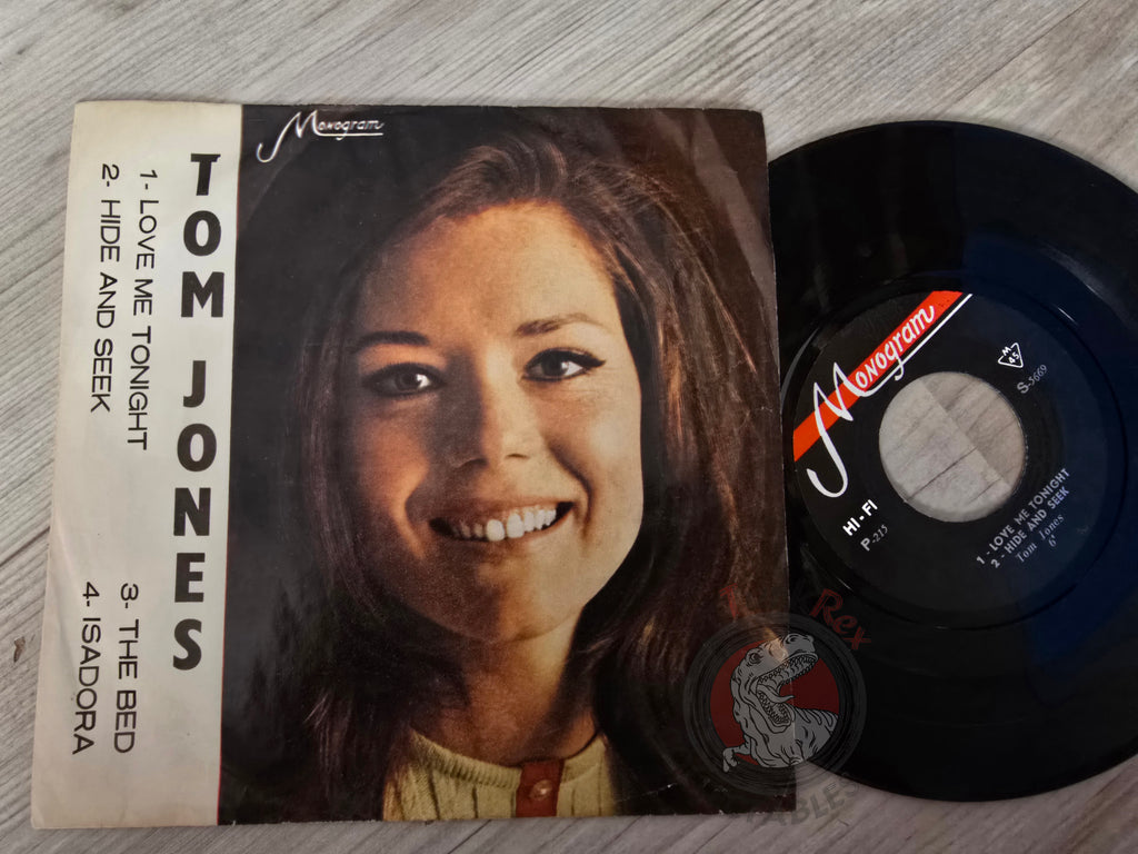 Tom Jones – Love Me Tonight 7" Iran Pressing Vinyl Iranian Edition