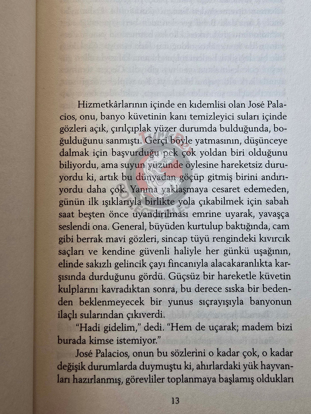 Gabriel García Márquez –  The General In His Labyrinth 2017 Turkish Book Turkey