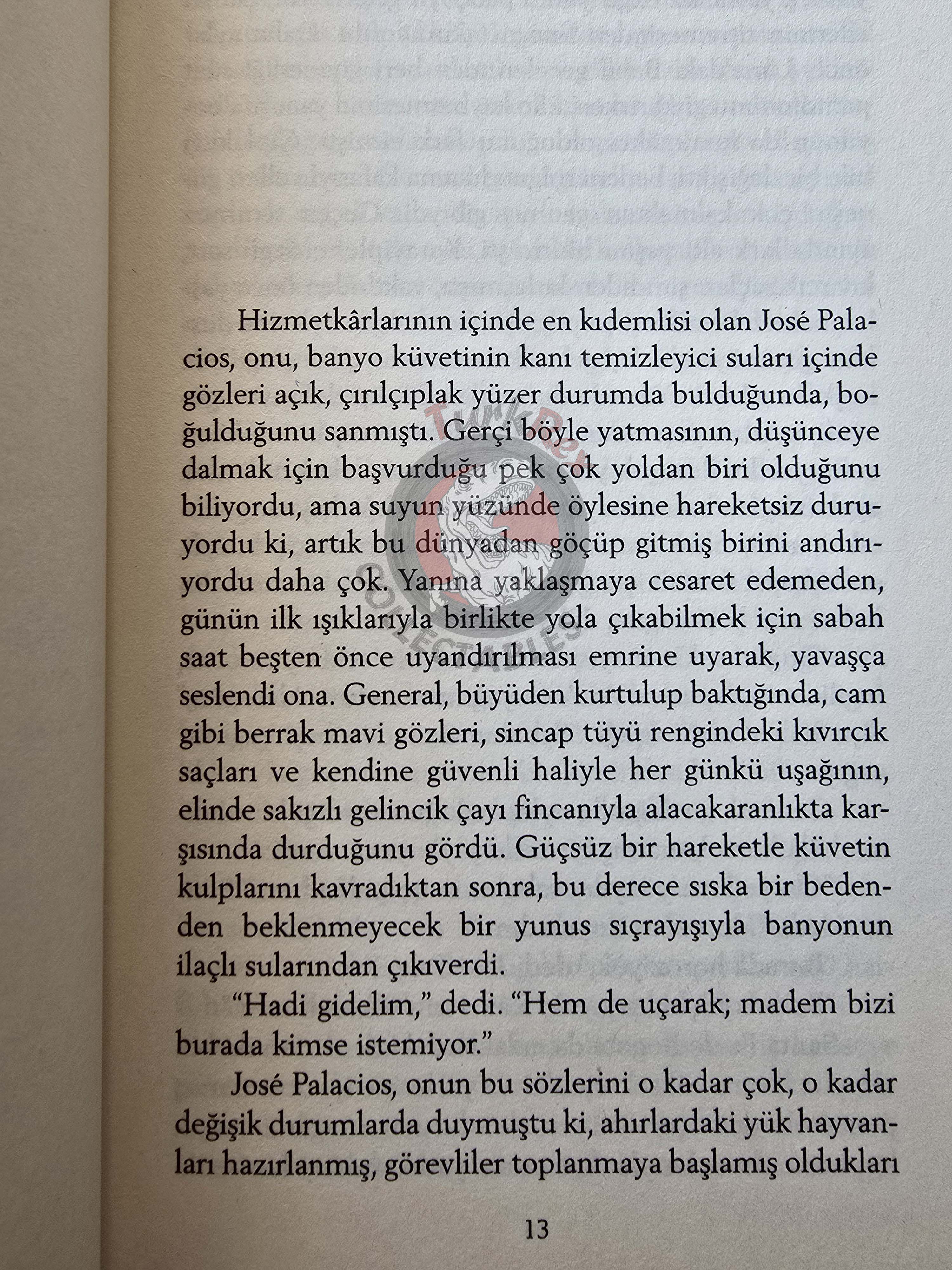 Gabriel García Márquez –  The General In His Labyrinth 2017 Turkish Book Turkey