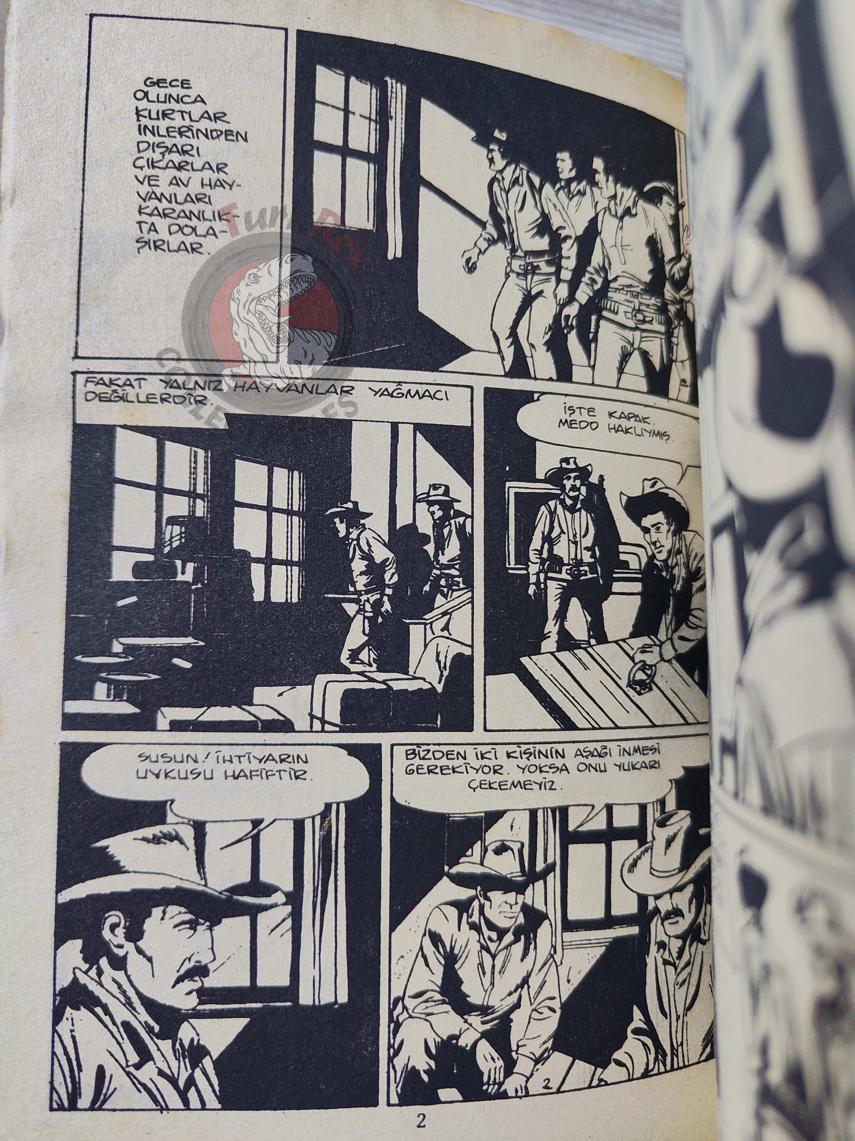 Zorro #3 1980s Turkish Comic Turkey Il Segno di Zorro