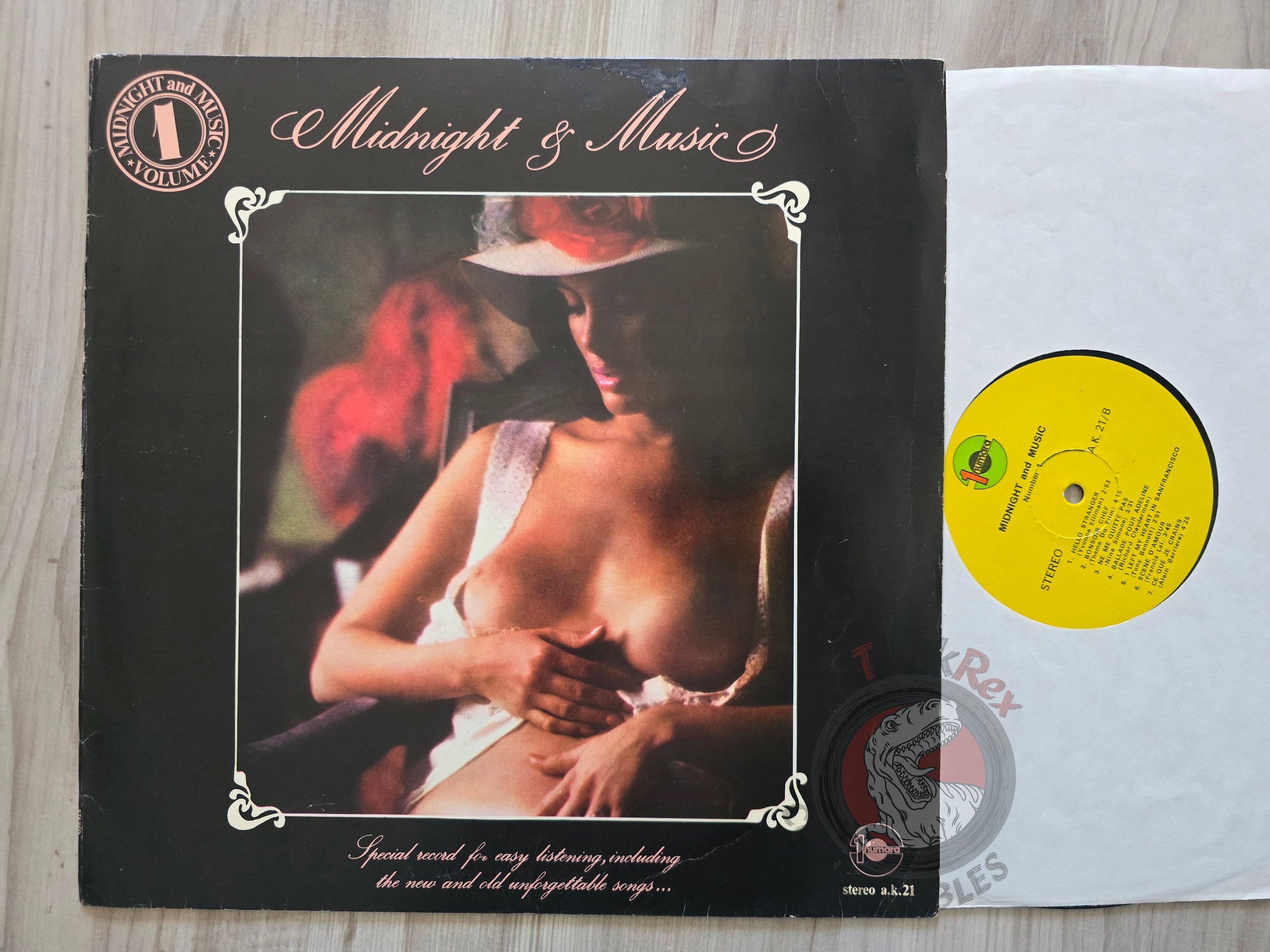 Various – Midnight and Music Turkish Pressing Vinyl Turkey Edition