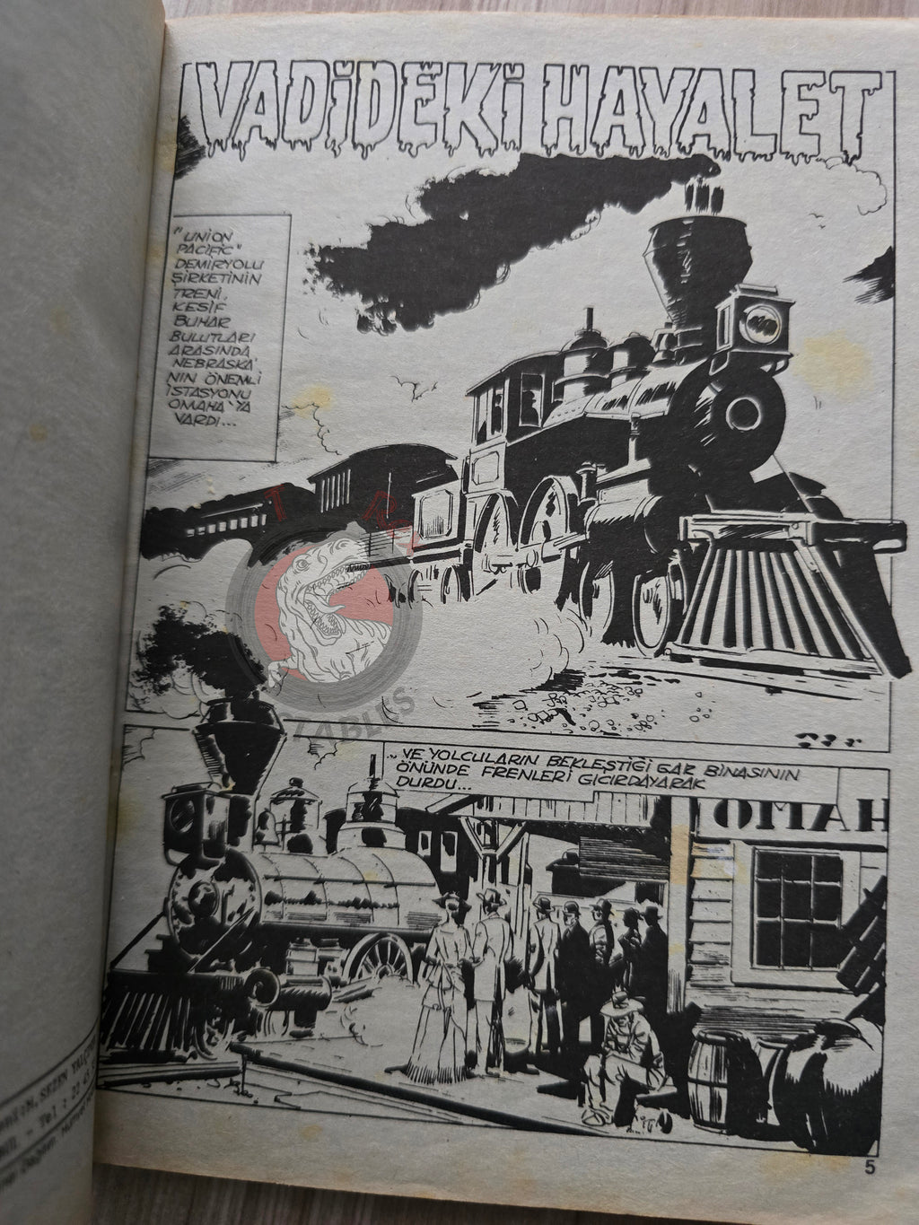 Judas #9 Turkish Edition Comic Turkey Il fantasma della valle #8