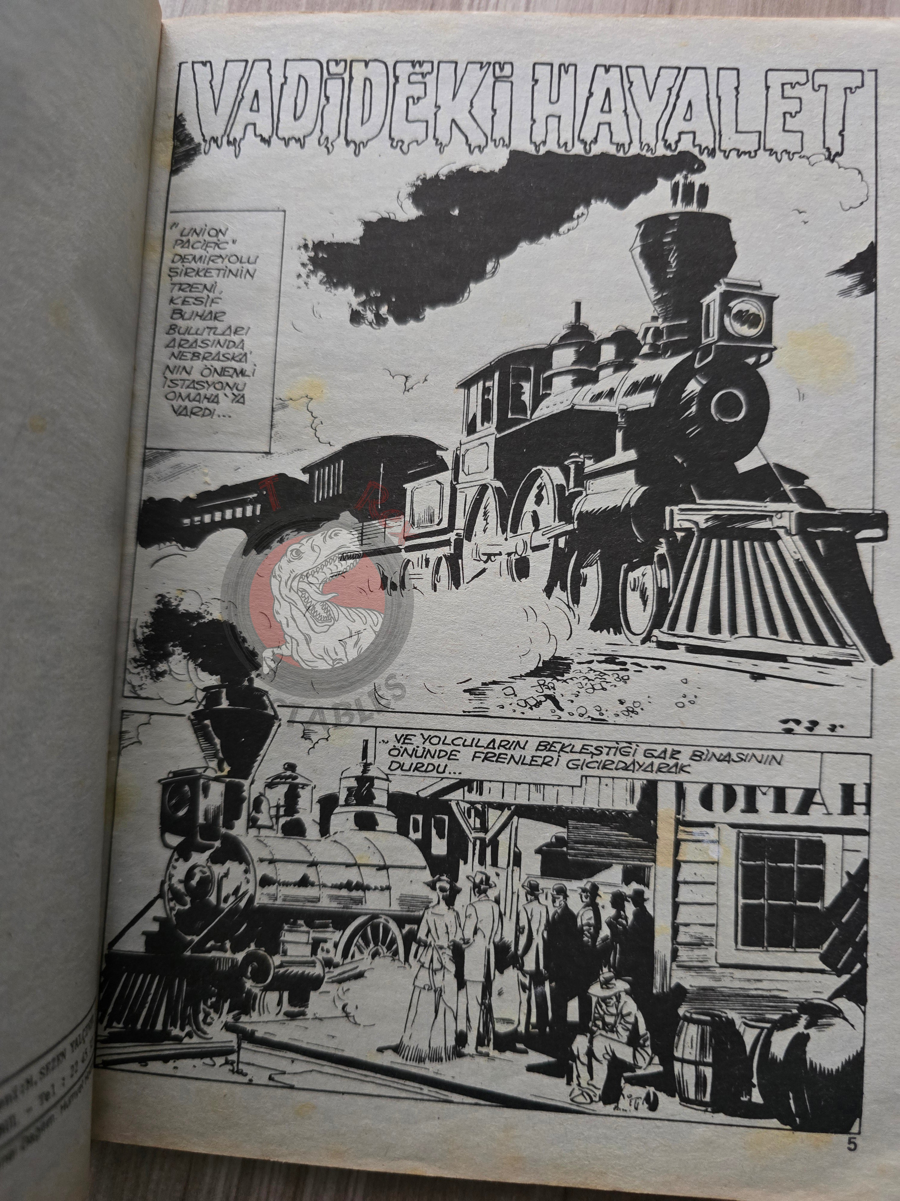 Judas #9 Turkish Edition Comic Turkey Il fantasma della valle #8