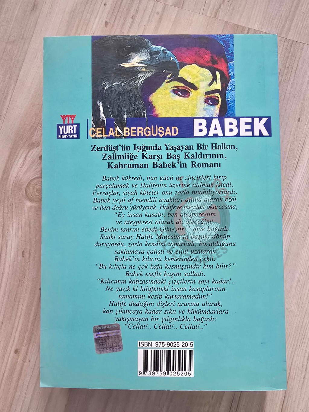Celal Bergüşad – Babek 2005 Turkish Book Turkey Babek Khorramdin Azerbaijani