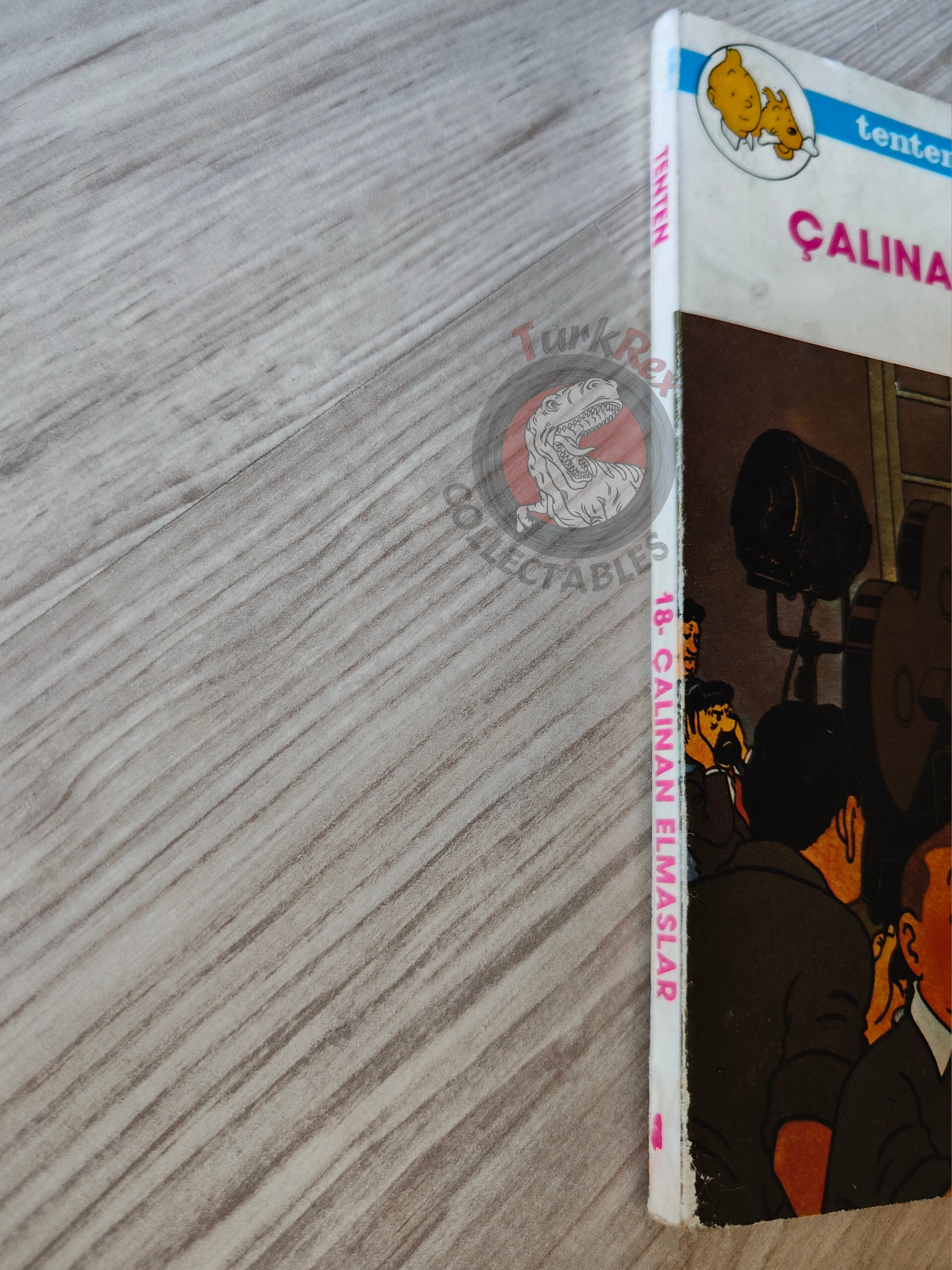 Tintin – The Castafiore Emerald  mid 1980s Turkish Edition Comic Turkey 1