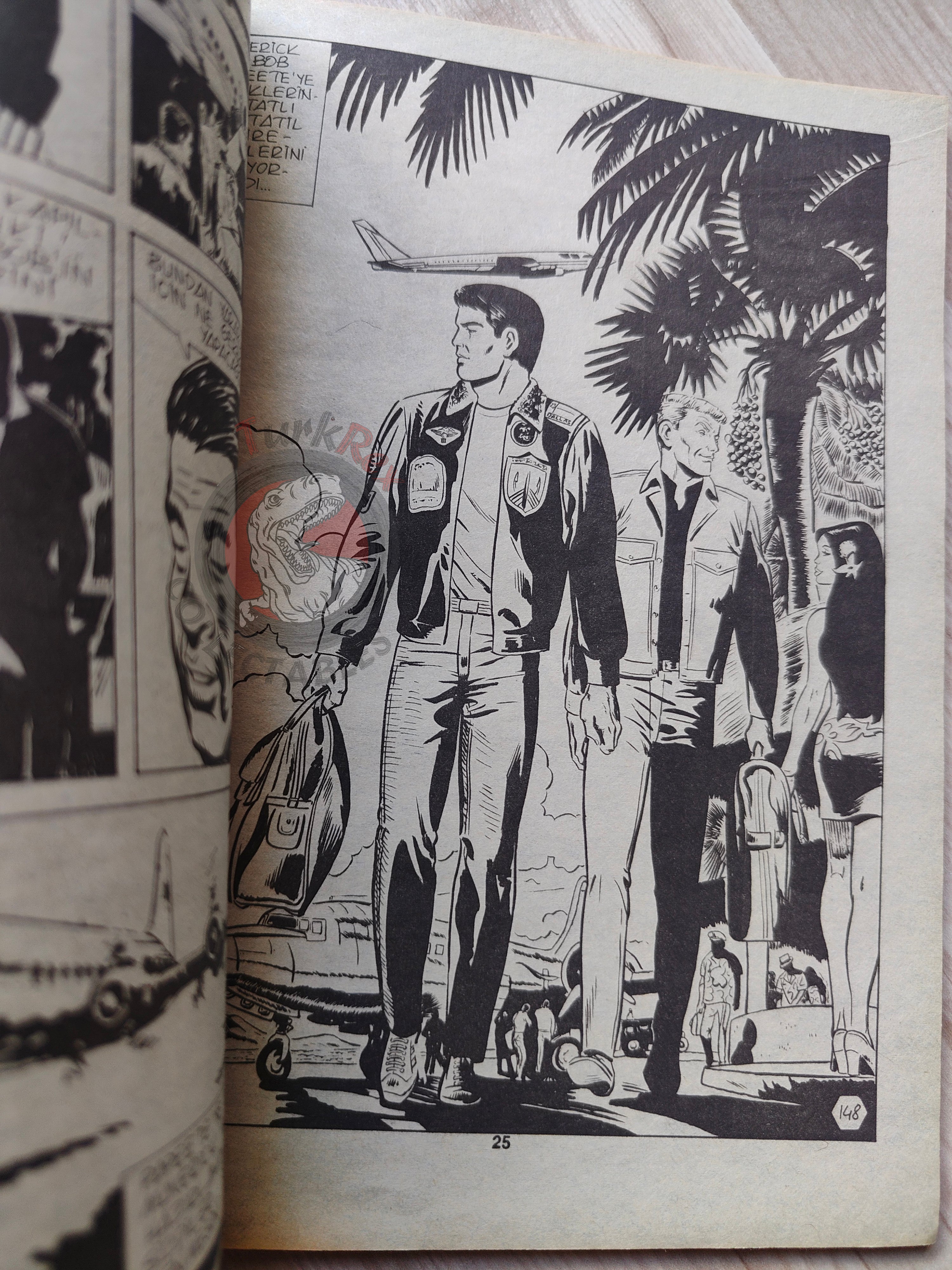 Top Gun #3 1987 Tom Cruise Cover Turkish Comic Turkey