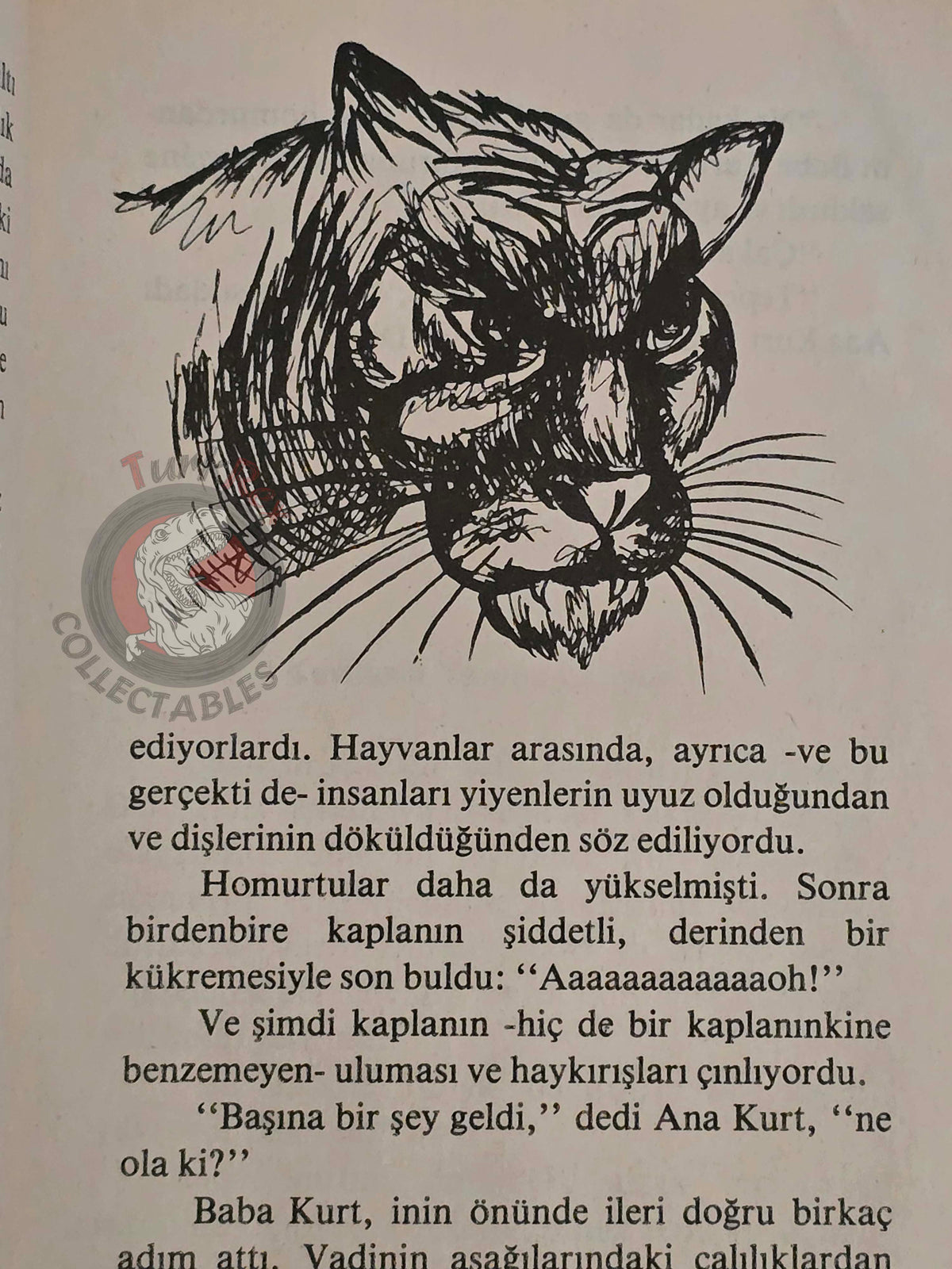 Rudyard Kipling – The Jungle Book 1983 Turkish Book Turkey Illustrated
