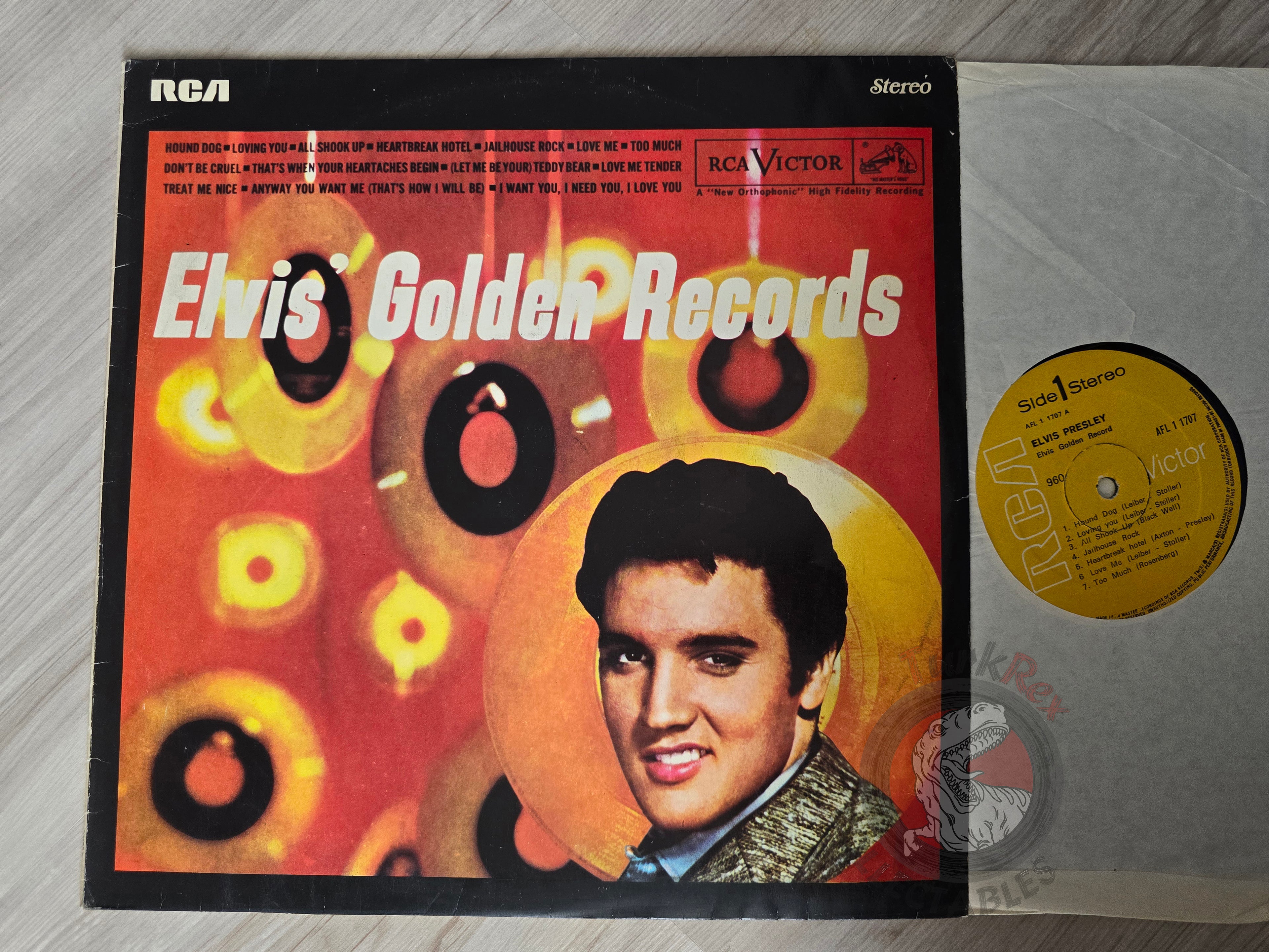 Elvis Presley – Elvis' Golden Records Turkish Pressing Vinyl Turkey Edition