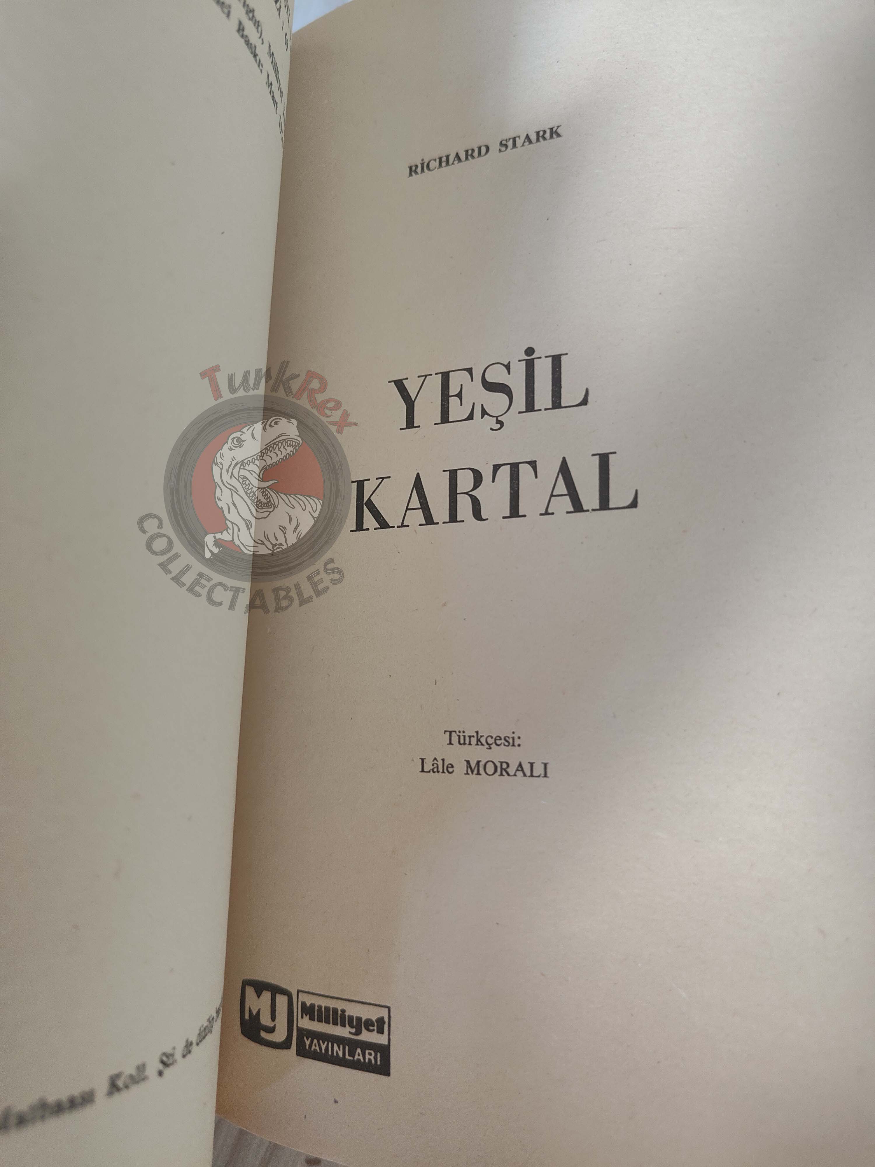 Richard Stark – The Green Eagle Score 1976 1st Turkish Book Turkey
