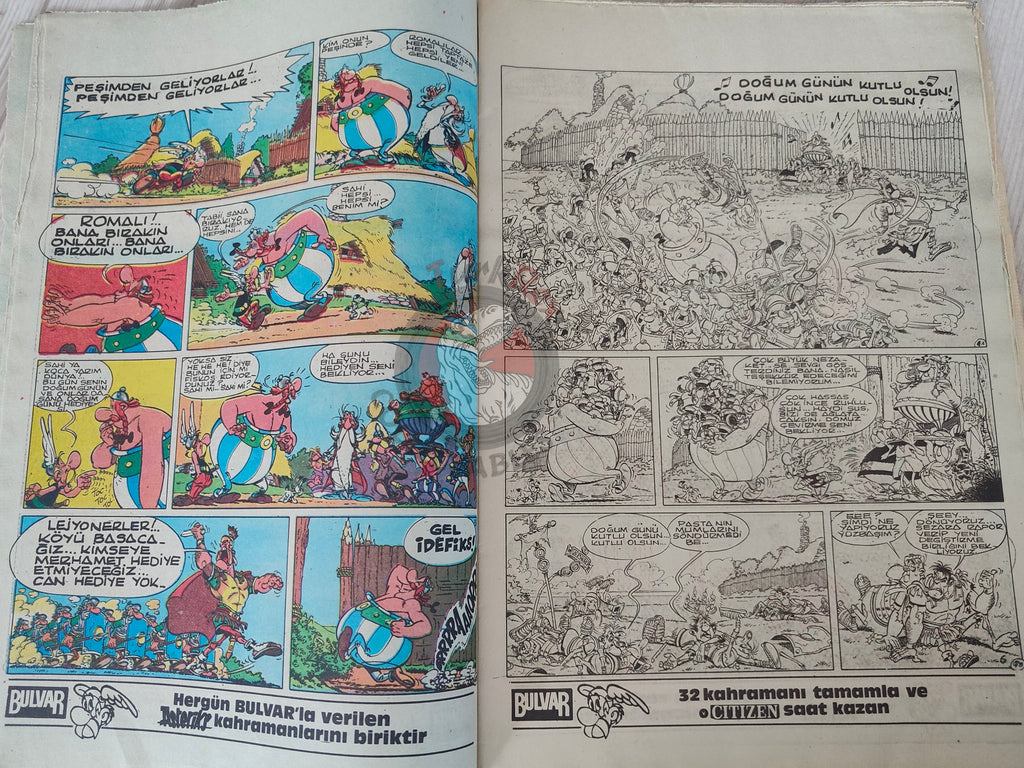 Asterix – Obelix and Co 1986 Turkish Edition Comic Turkey