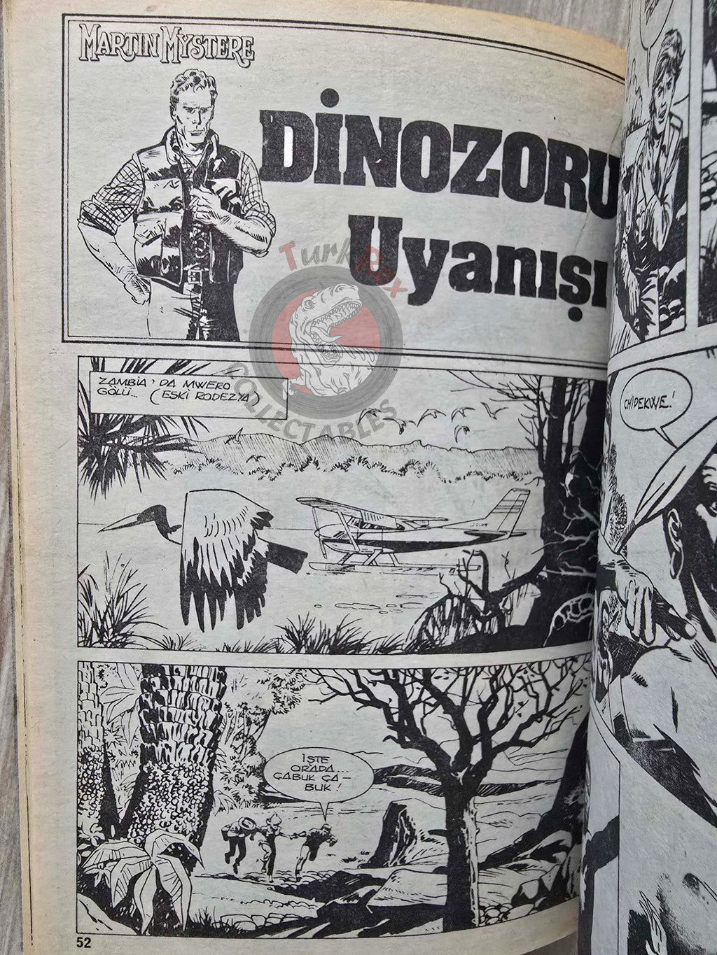 Martin Mystère #20 Il Tesoro delle Sette Città 80s Turkish Comic Turkey #55 #57