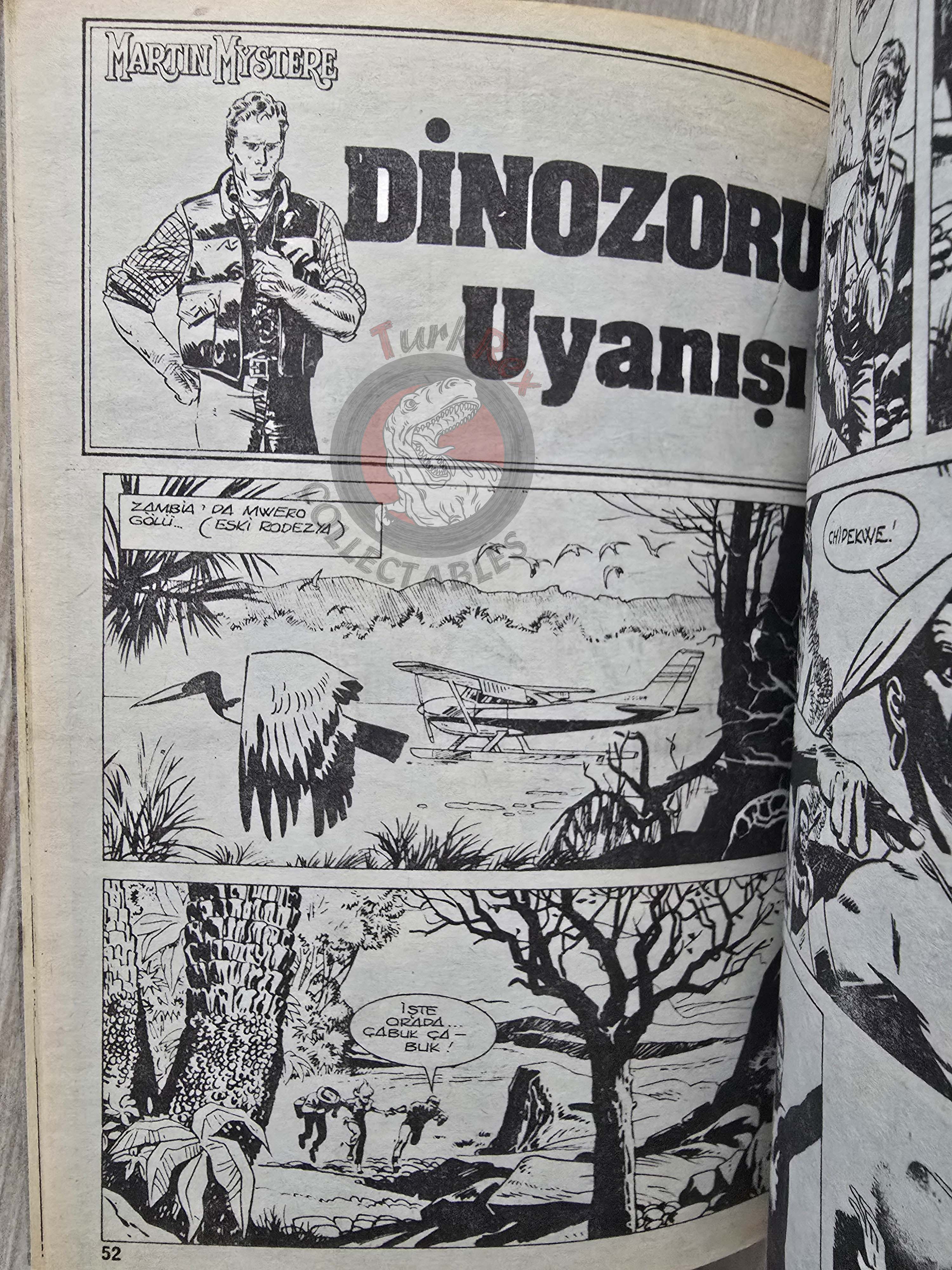 Martin Mystère #20 Il Tesoro delle Sette Città 80s Turkish Comic Turkey #55 #57