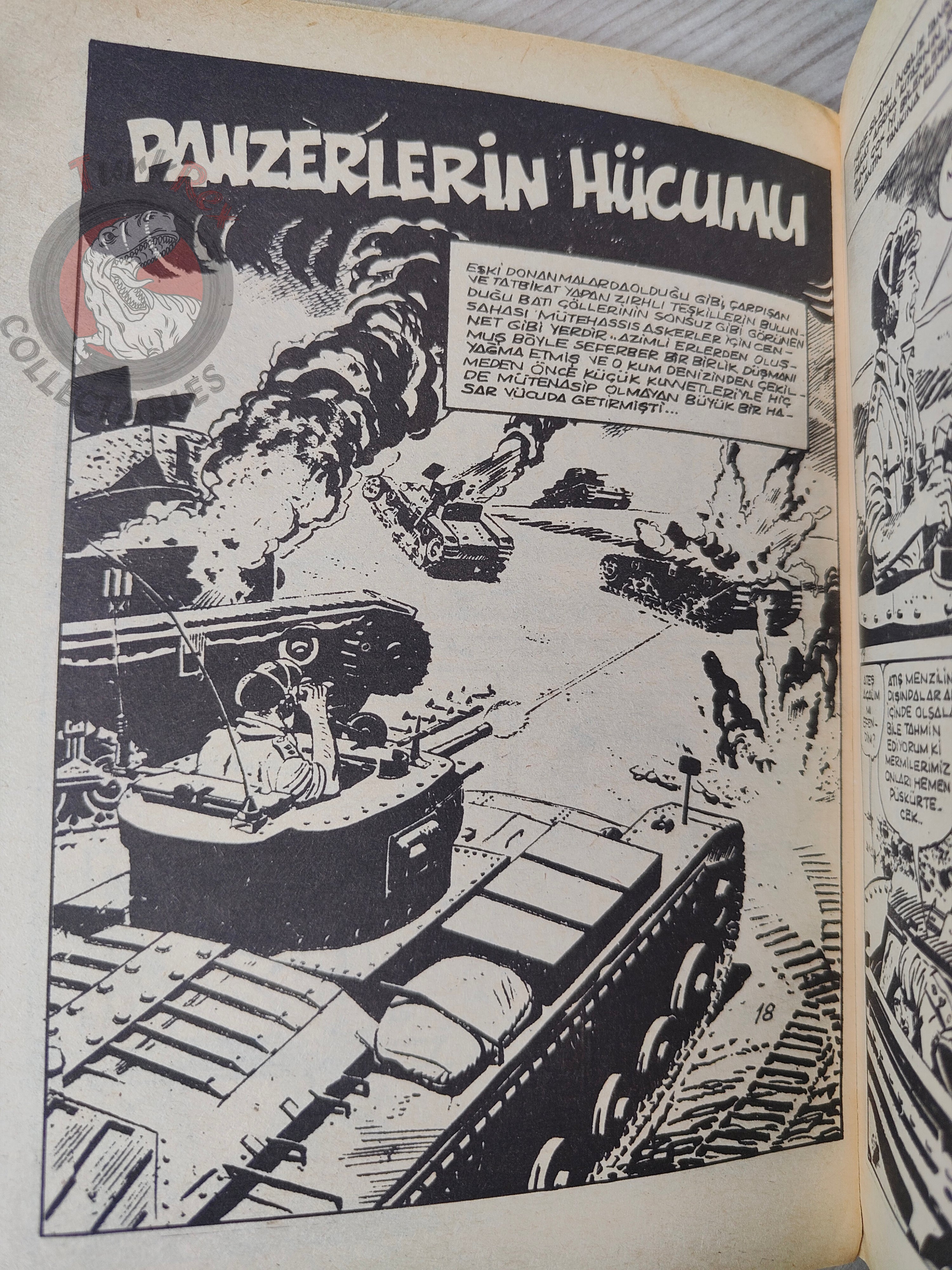 War Picture Library Special #4 1981 Turkish Comic Turkey WW2 stories