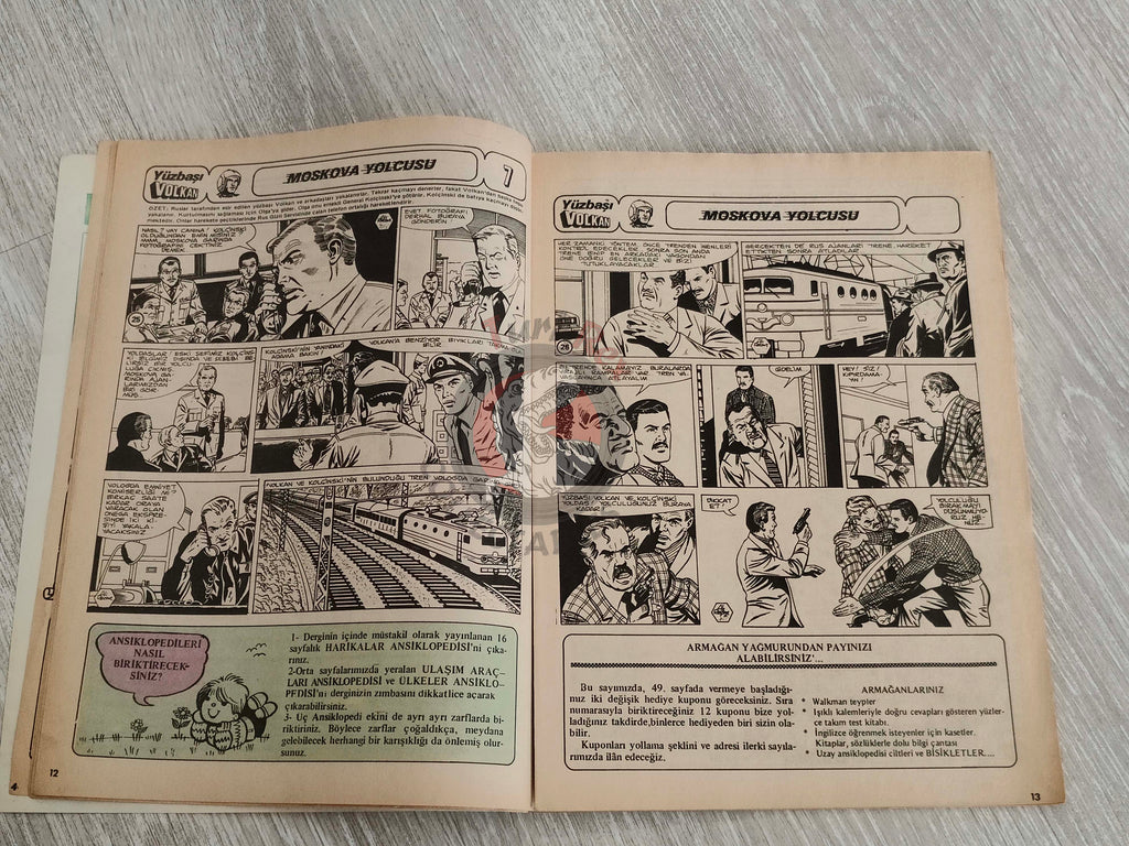 Tercüman Çocuk #45 1982 Turkish Comic Turkey Star Wars #29 Pink Panther Tounga
