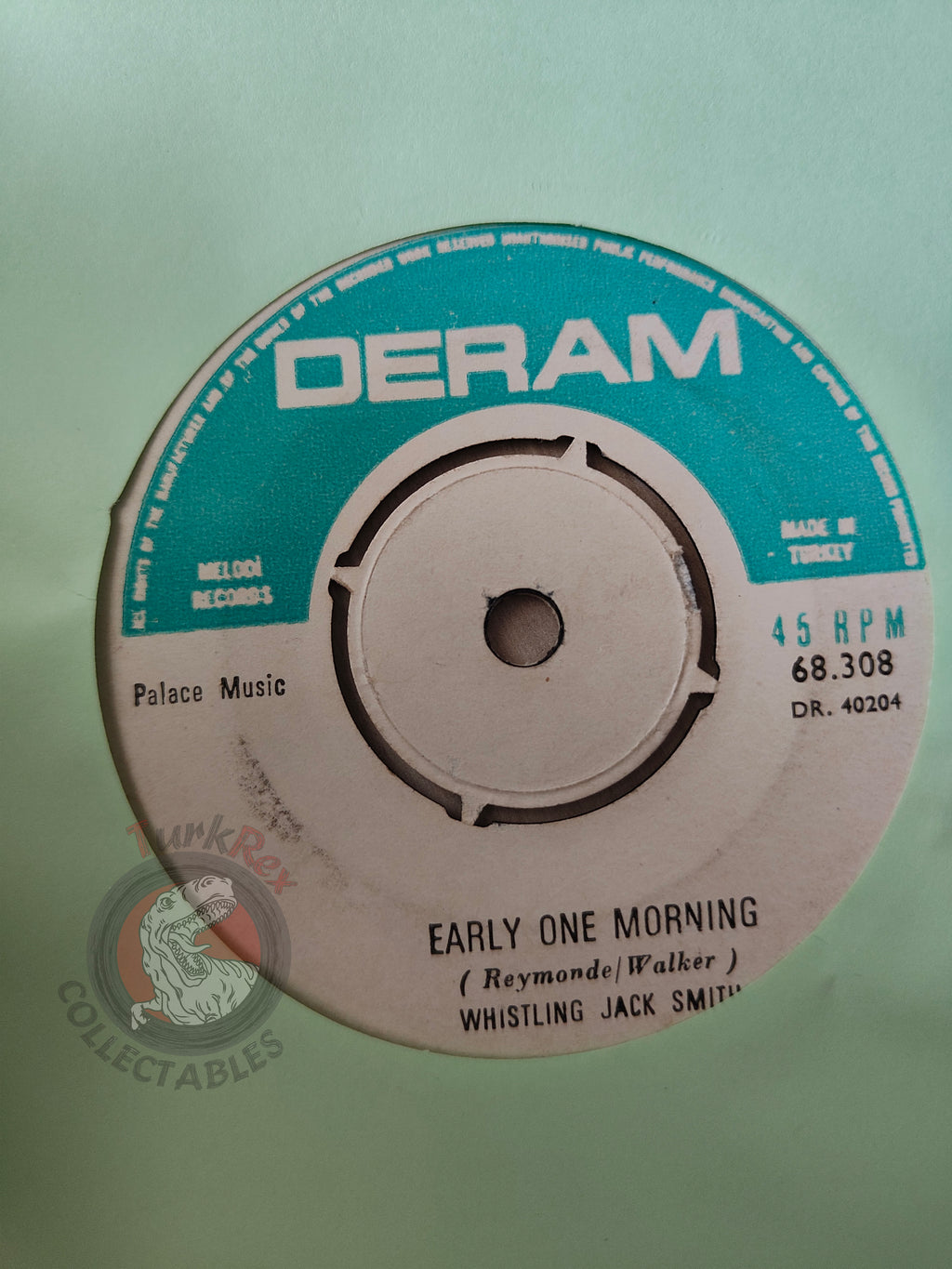 Whistling Jack Smith – Only When I Larf 7" Turkish Pressing Vinyl Turkey Edition