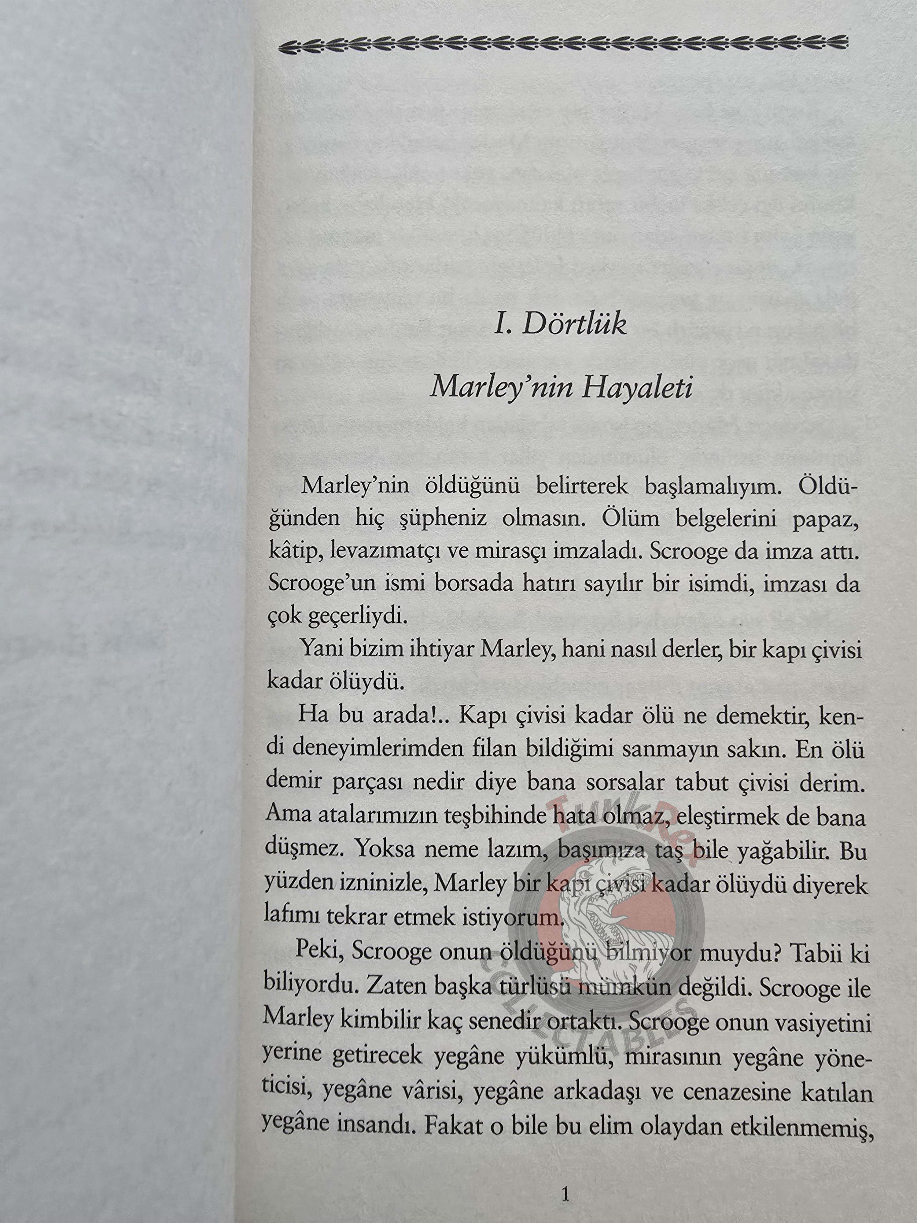 Charles Dickens – A Christmas Carol 2022 Turkish Book Turkey