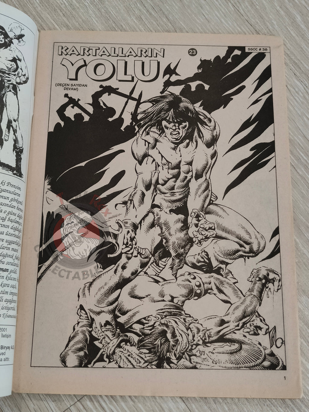 Conan #23 The Savage Sword of Conan #39 Turkish Comic Turkey