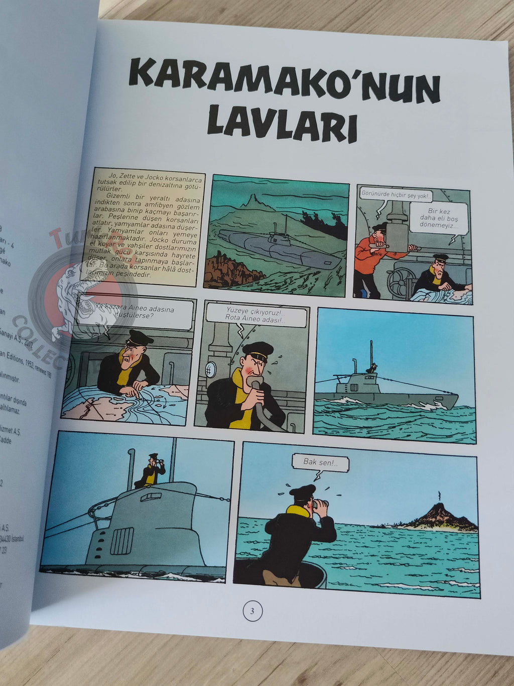Jo, Zette and Jocko – The Secret Ray Turkish Comic Turkey Herge