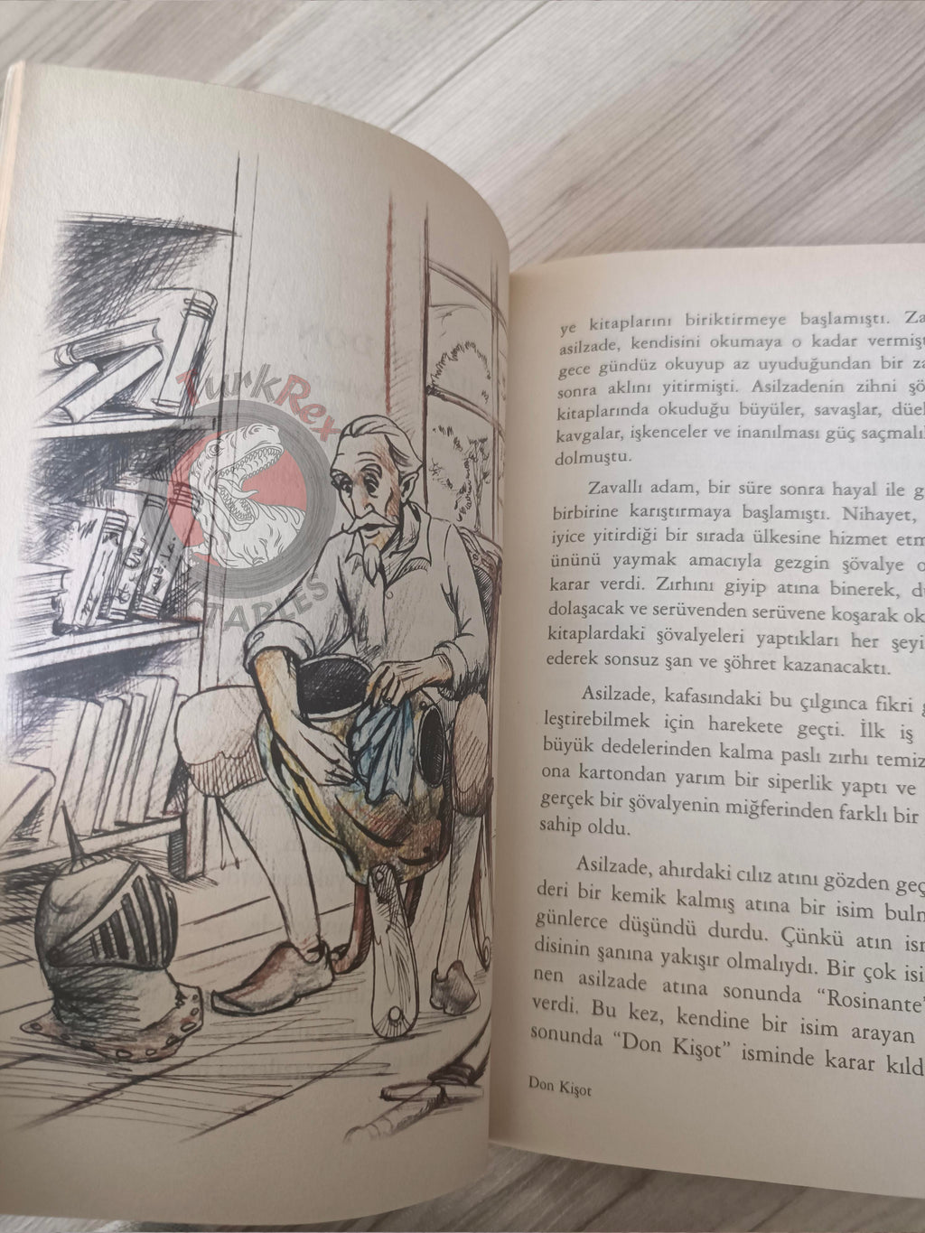 Miguel de Cervantes – Don Quixote 2003 Turkish Book Turkey Illustrated