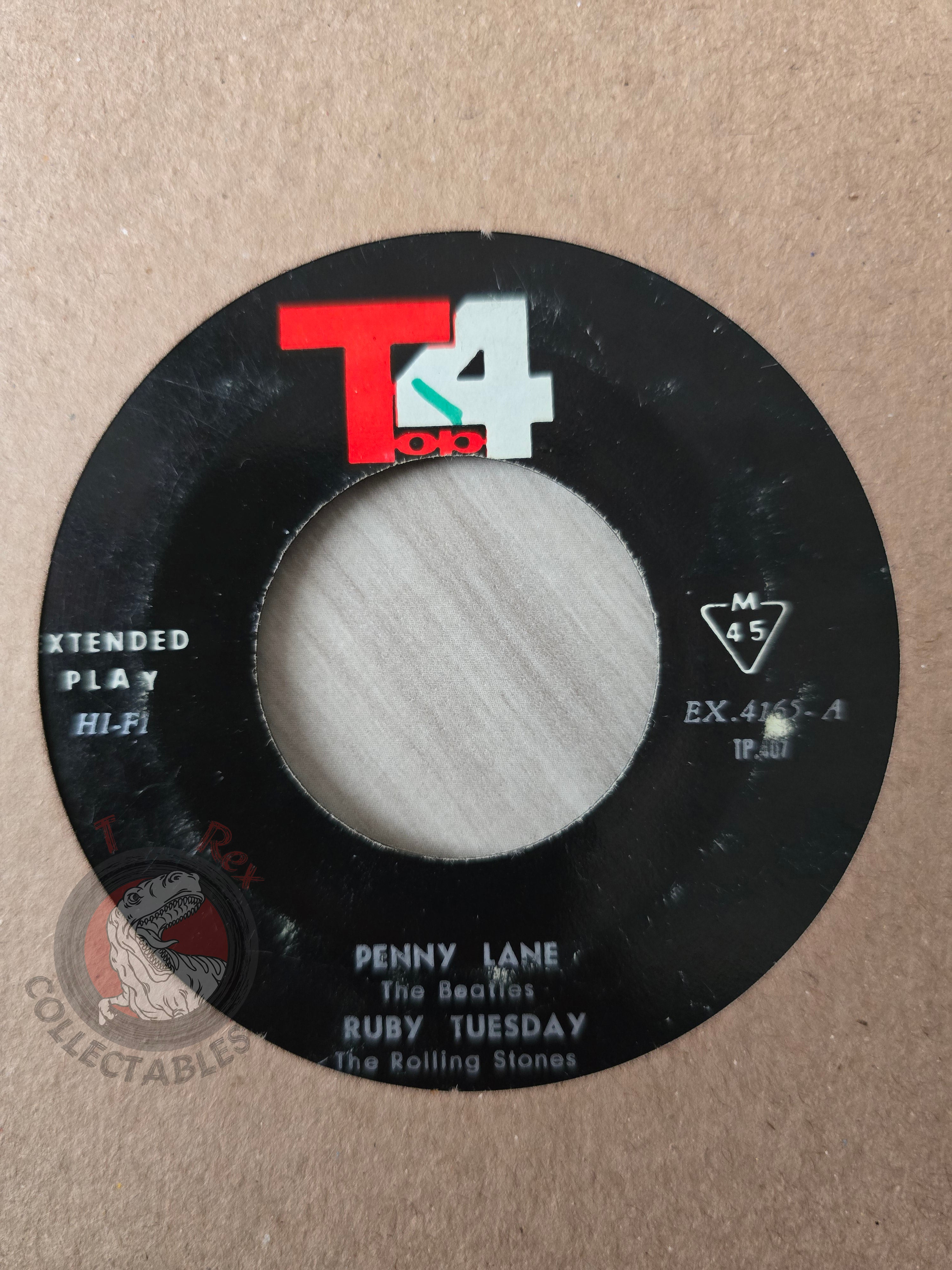 The Beatles / The Rolling Stones / The Tremeloes / Manfred Mann  7" Iran Pressing Vinyl Iranian Edition