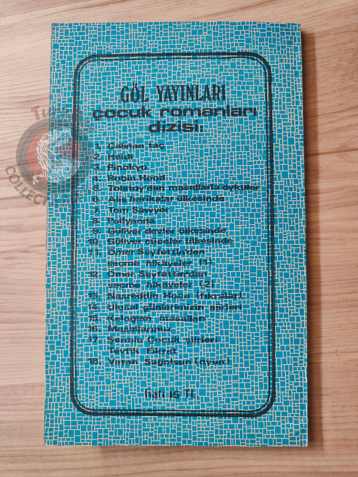 Eleanor H. Porter – Pollyanna 1979 Turkish Book Turkey