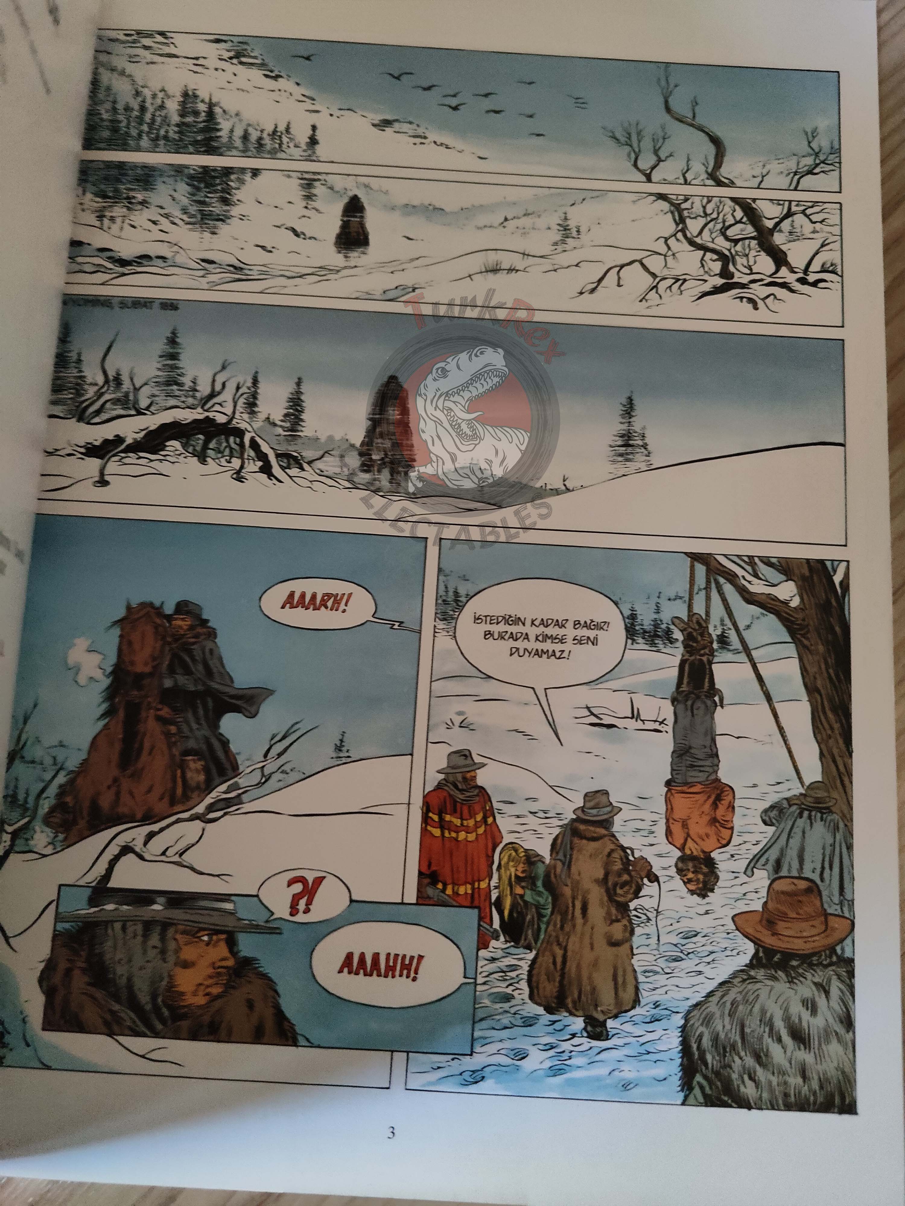 Durango #1 Les Chiens Meurent En Hiver Turkish Comic Turkey Yves Swolfs