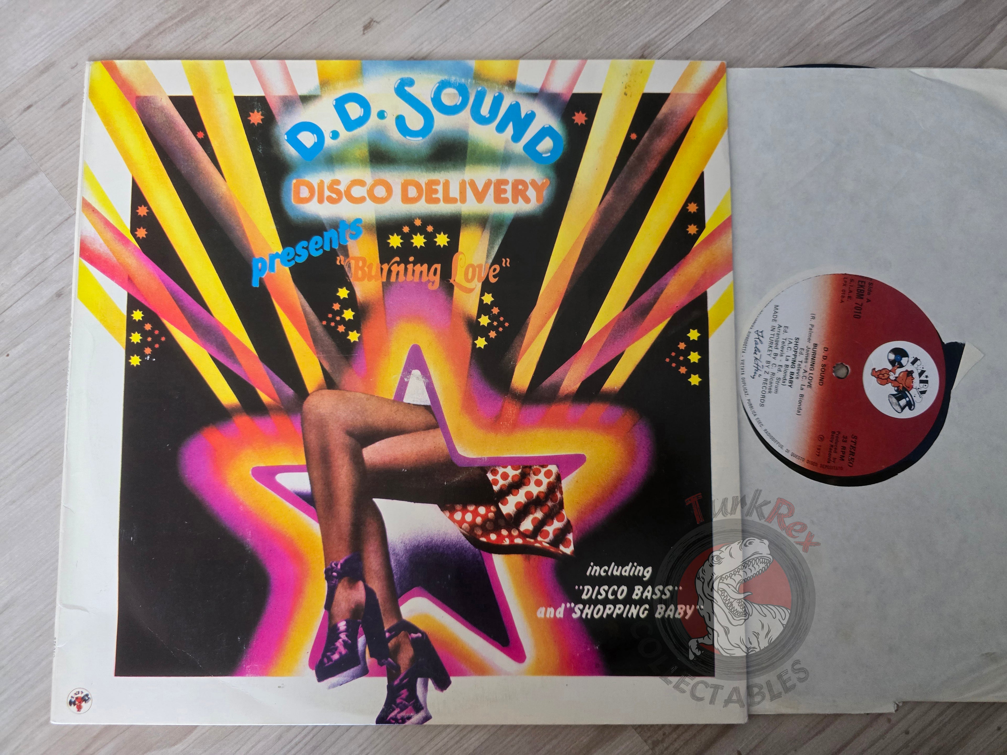 D.D. Sound – Disco Delivery Turkish Pressing Vinyl Turkey Edition