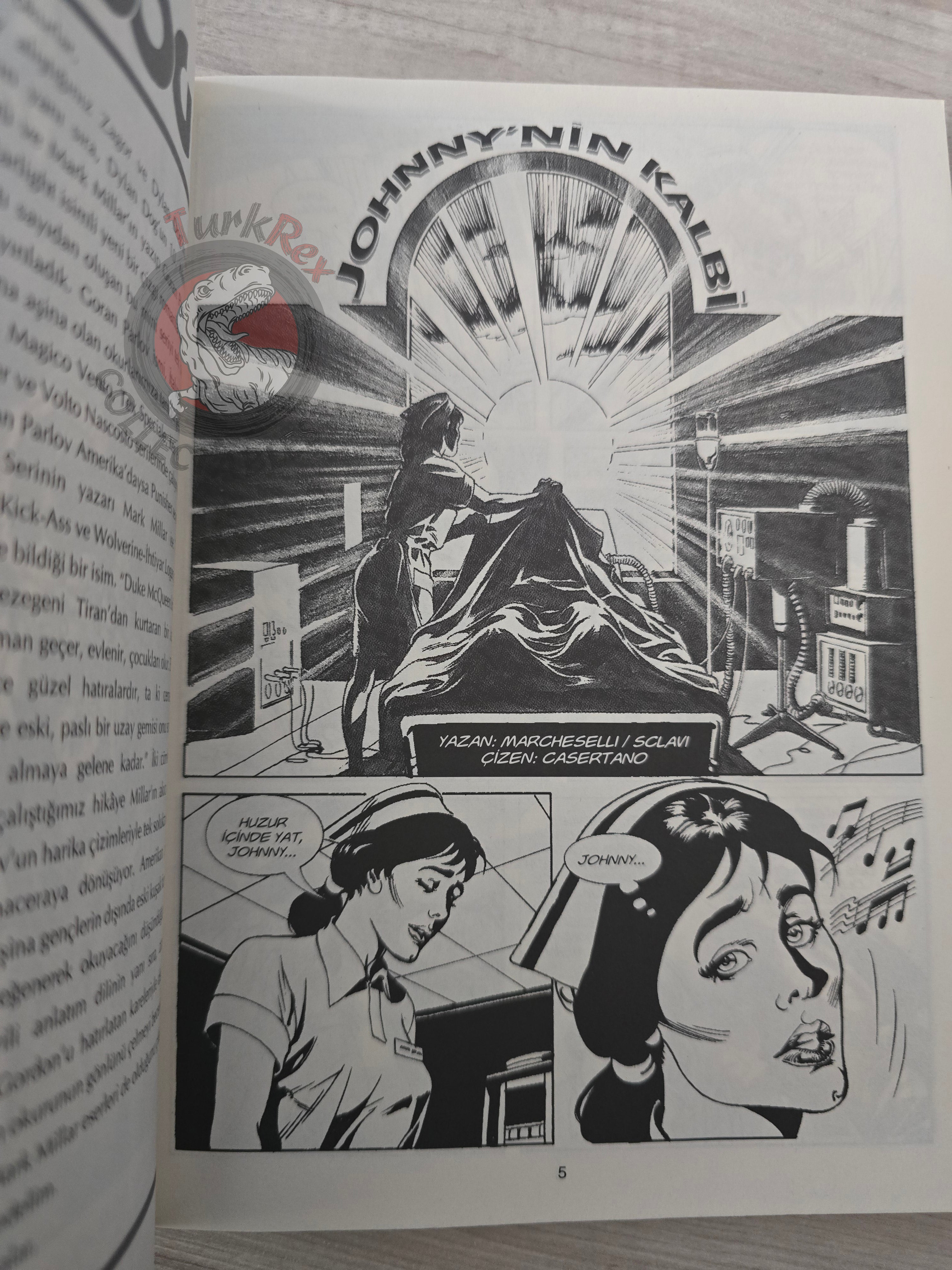 Dylan Dog #29 2017 Turkish Comic Turkey #127  Il cuore di Johnny