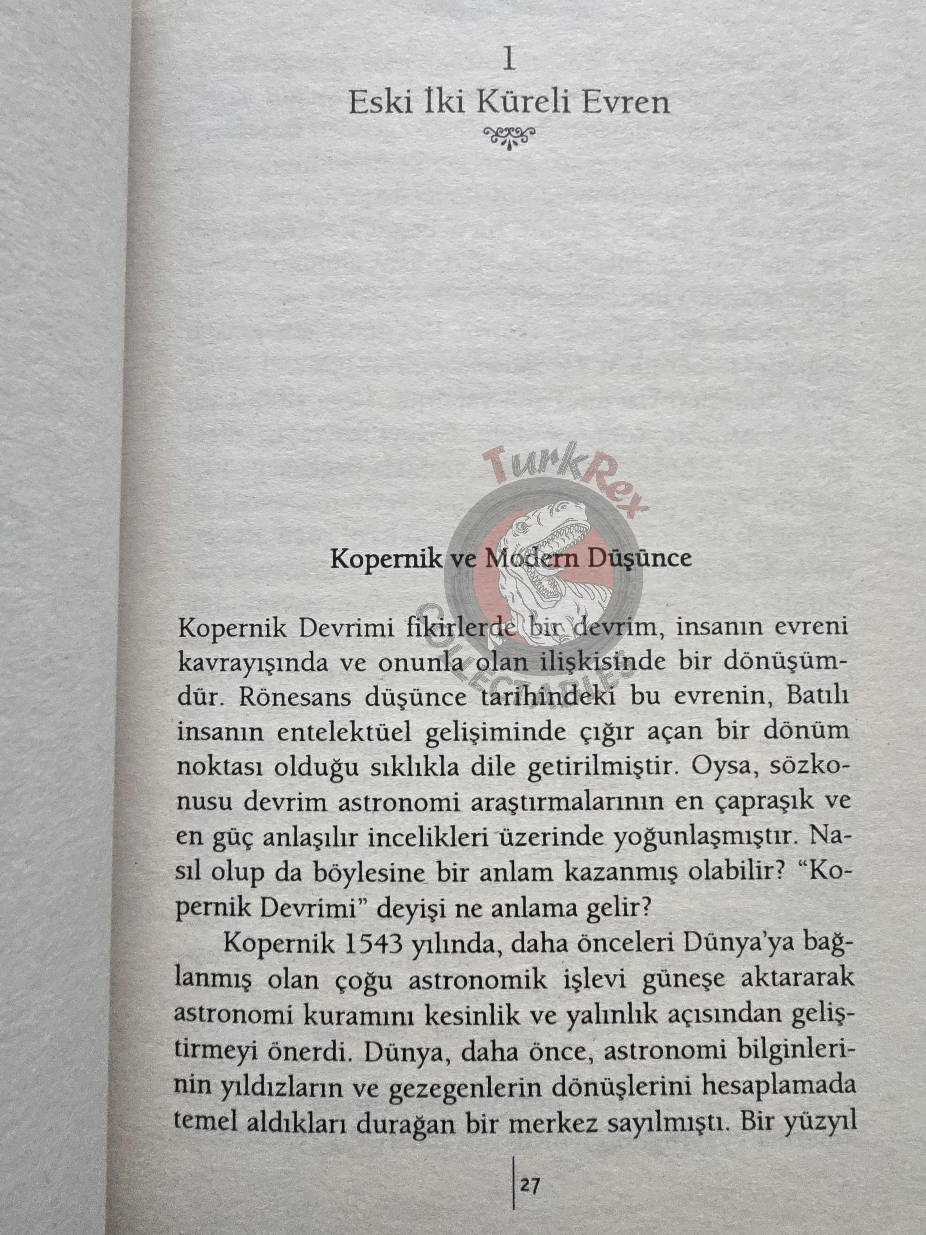 Thomas S. Kuhn – The Copernican Revolution 2007 1st Turkish Book Turkey