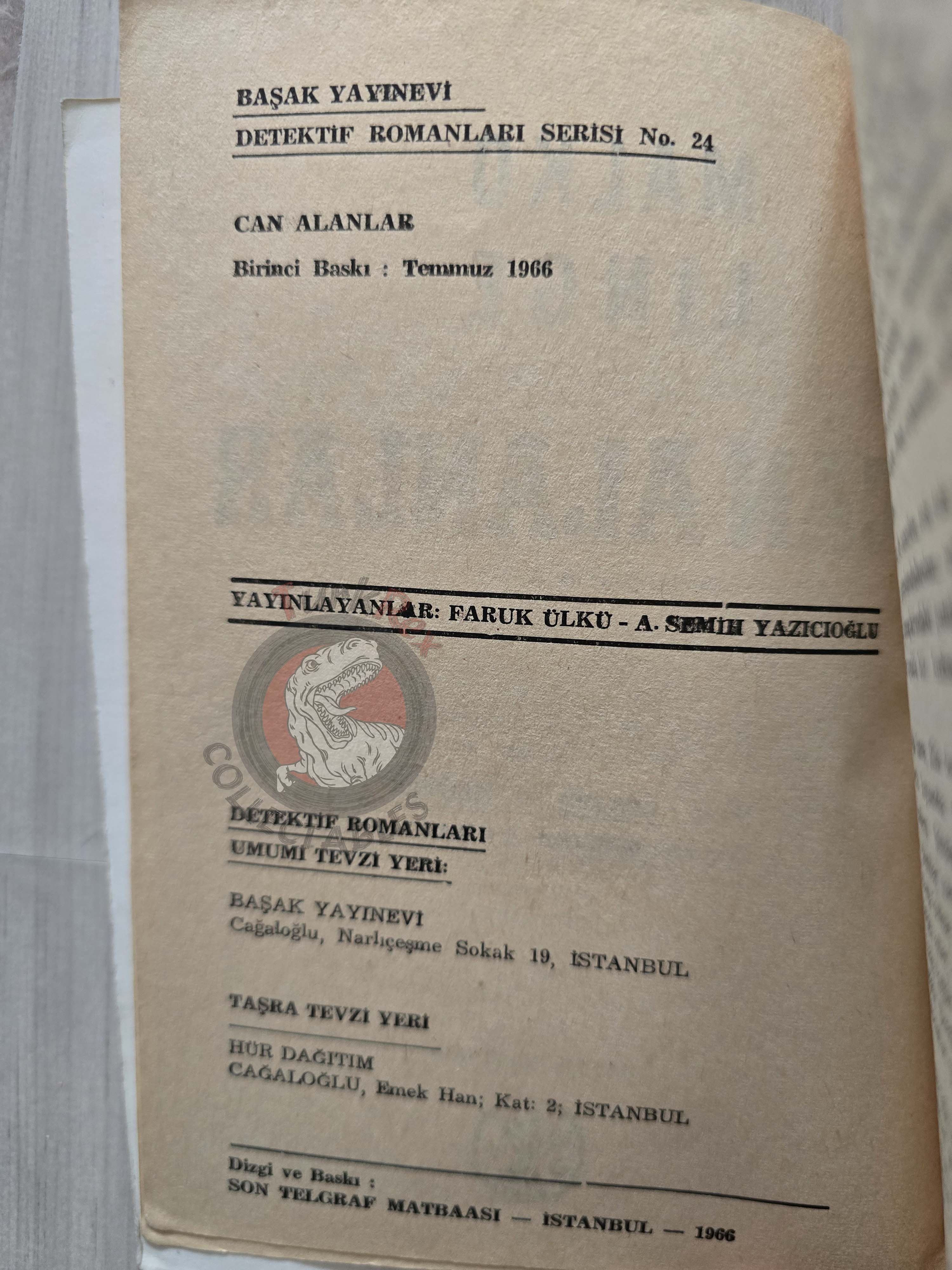 Gerard de Villiers – Samba pour SAS Malko Linge 1966 1st Turkish Book Turkey