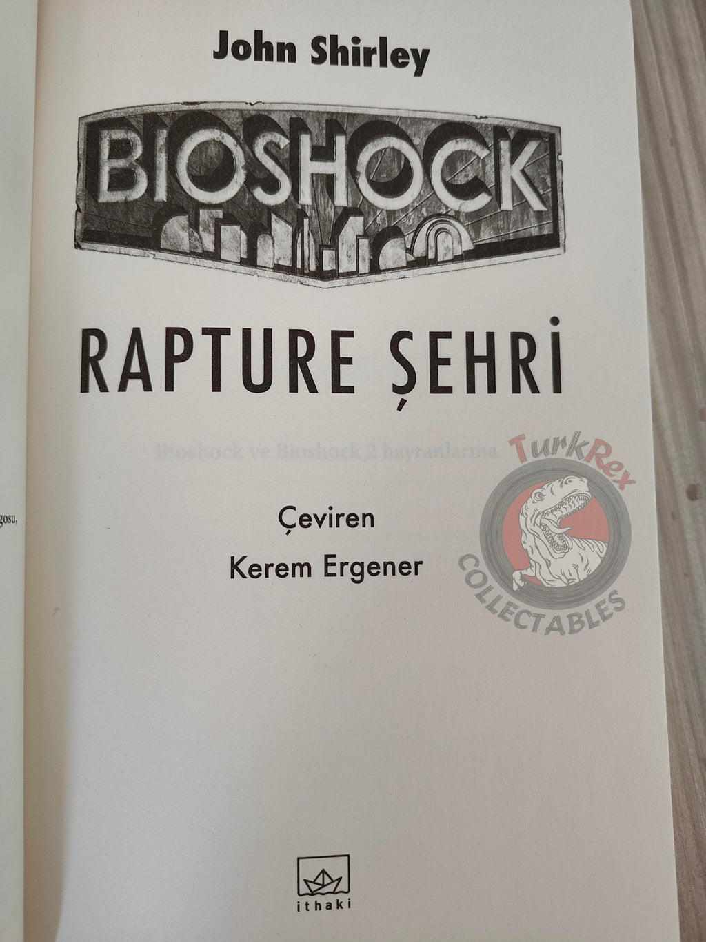John Shirley – BioShock: Rapture 2020 1st Turkish Book Turkey