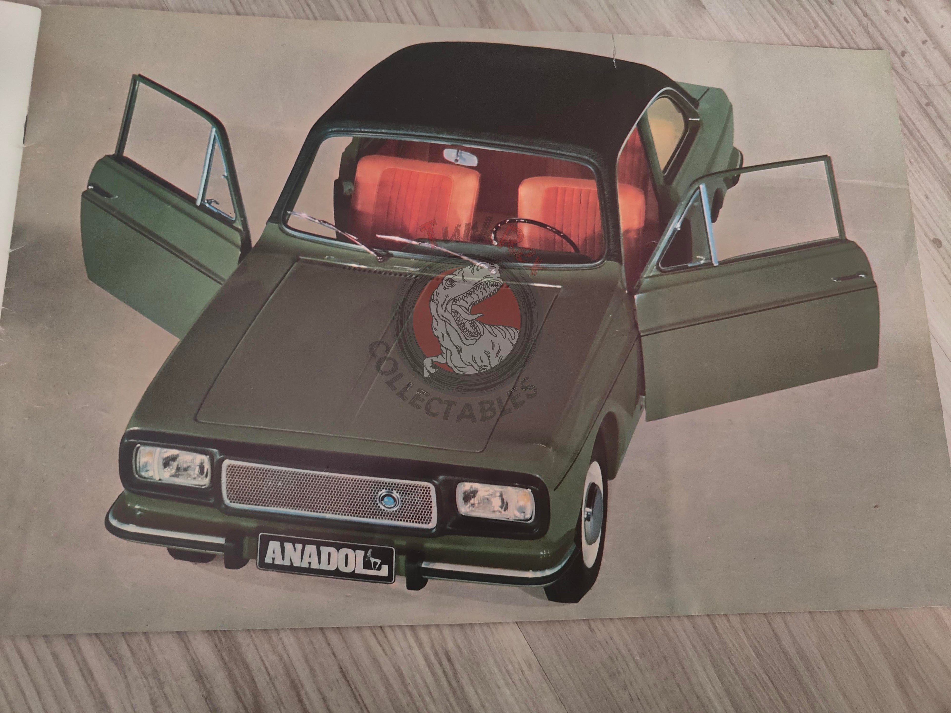 Yeni Anadol Sales Brochure A2 SL 70s Turkish Car Turkey Koç Catalogue Ford