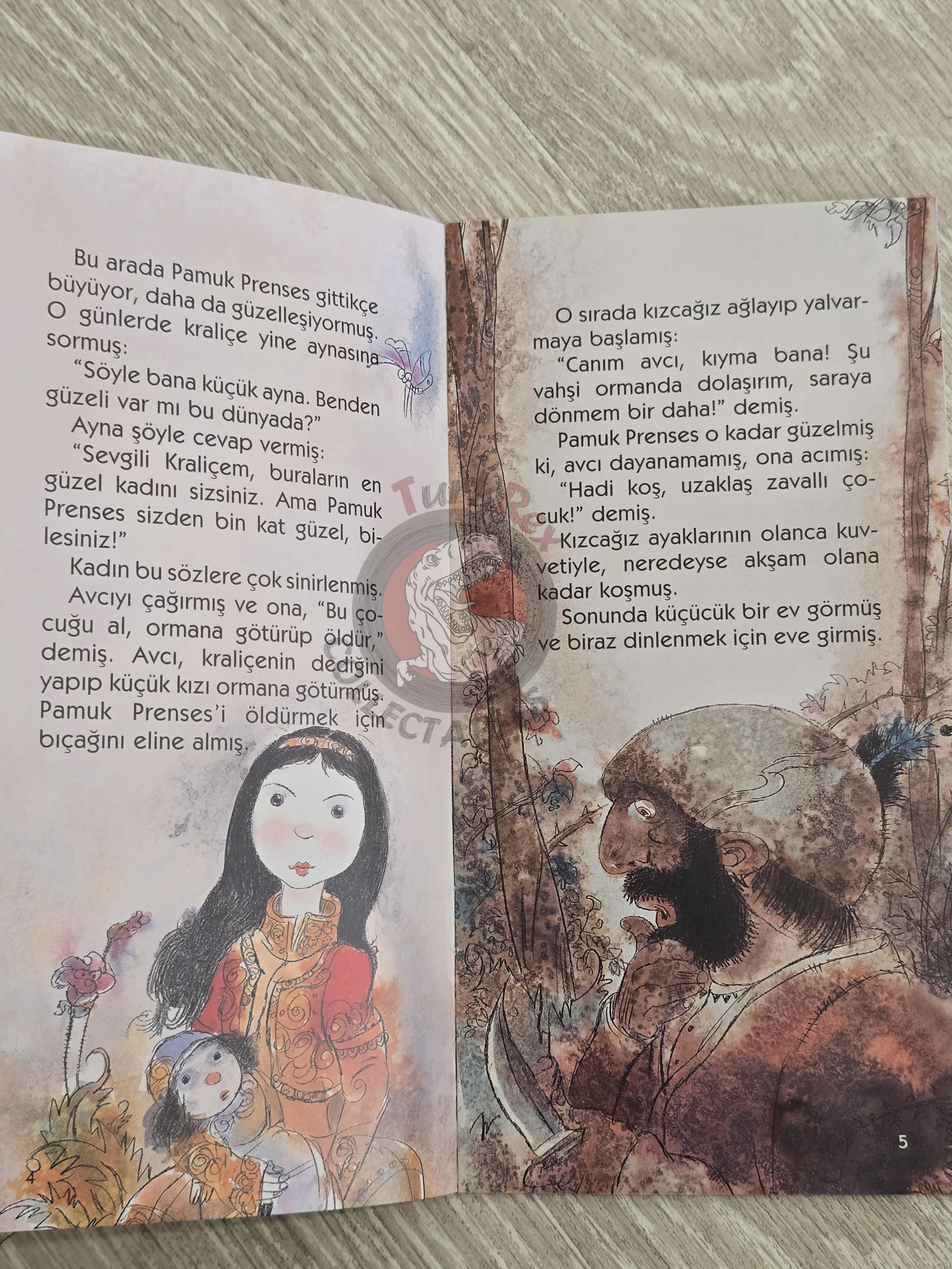 Grimm Brothers – Snow White and the Seven Dwarfs 2011 Turkish Book Turkey Illustrated 2
