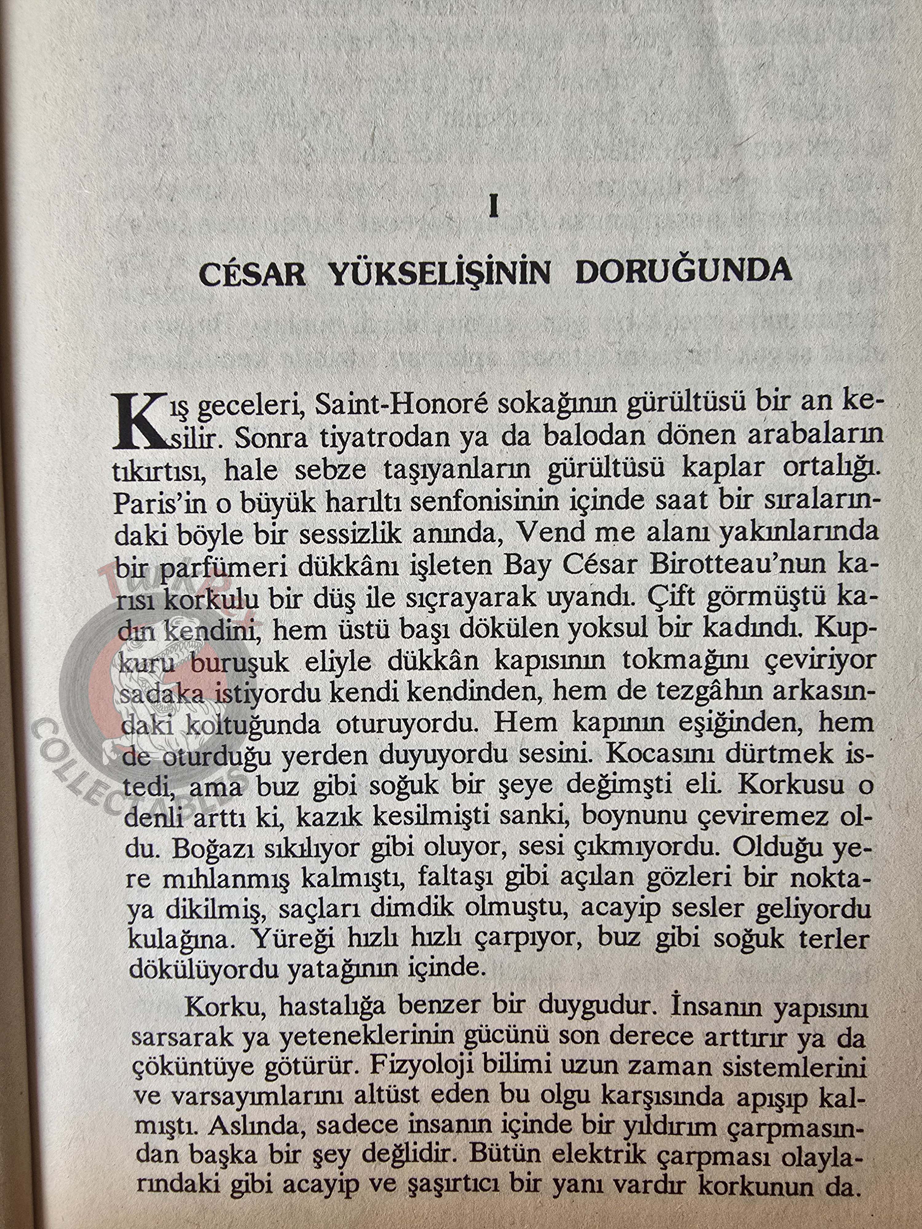 Honoré de Balzac – César Birotteau 1996 Turkish Book Turkey