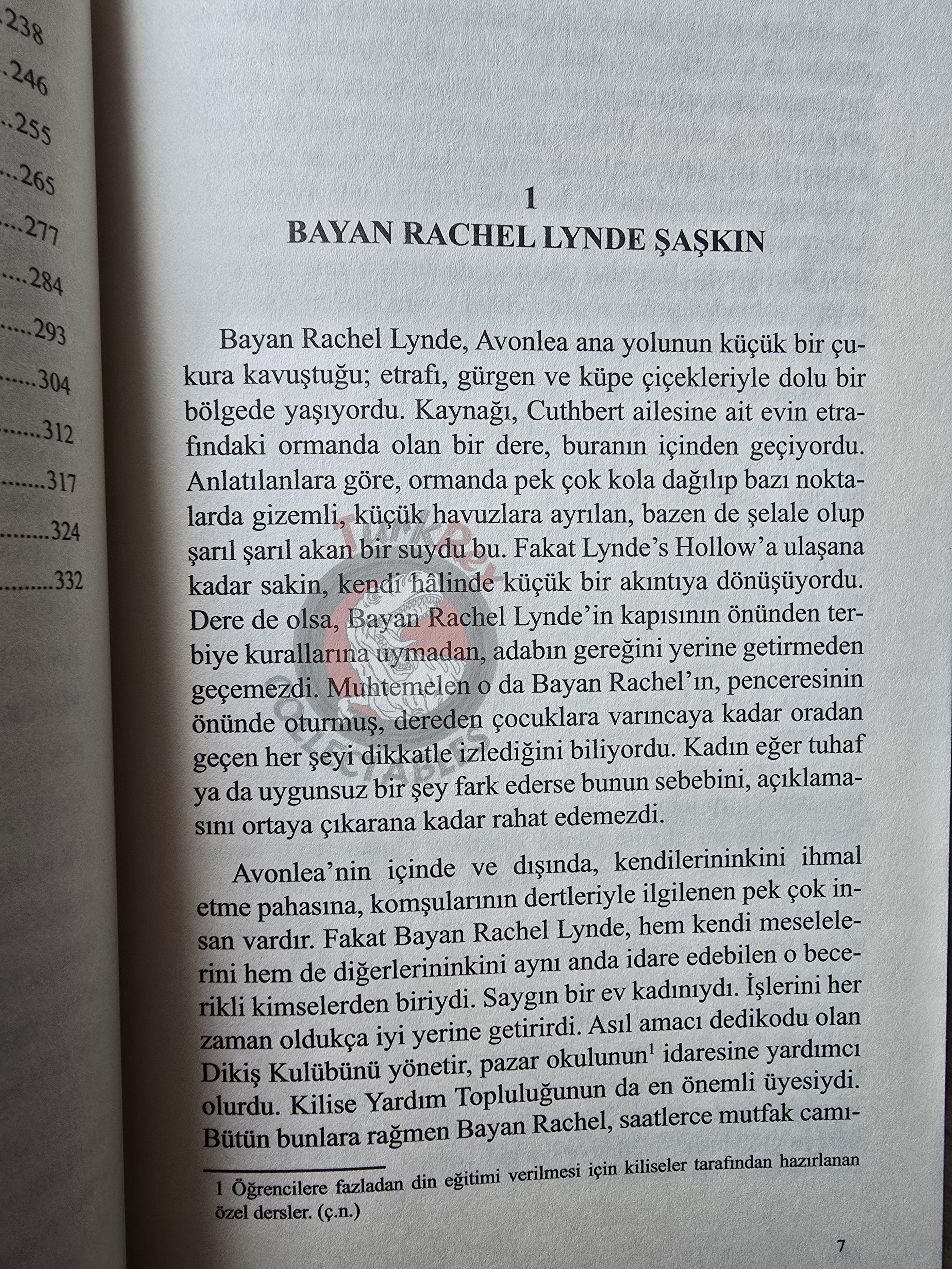 L. M. Montgomery – Anne of Avonlea  2021 Turkish Book Turkey