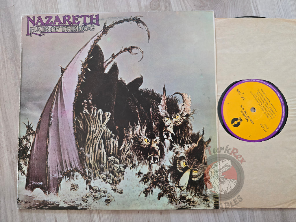 Nazareth – Hair Of The Dog Turkish Pressing Vinyl Turkey Edition