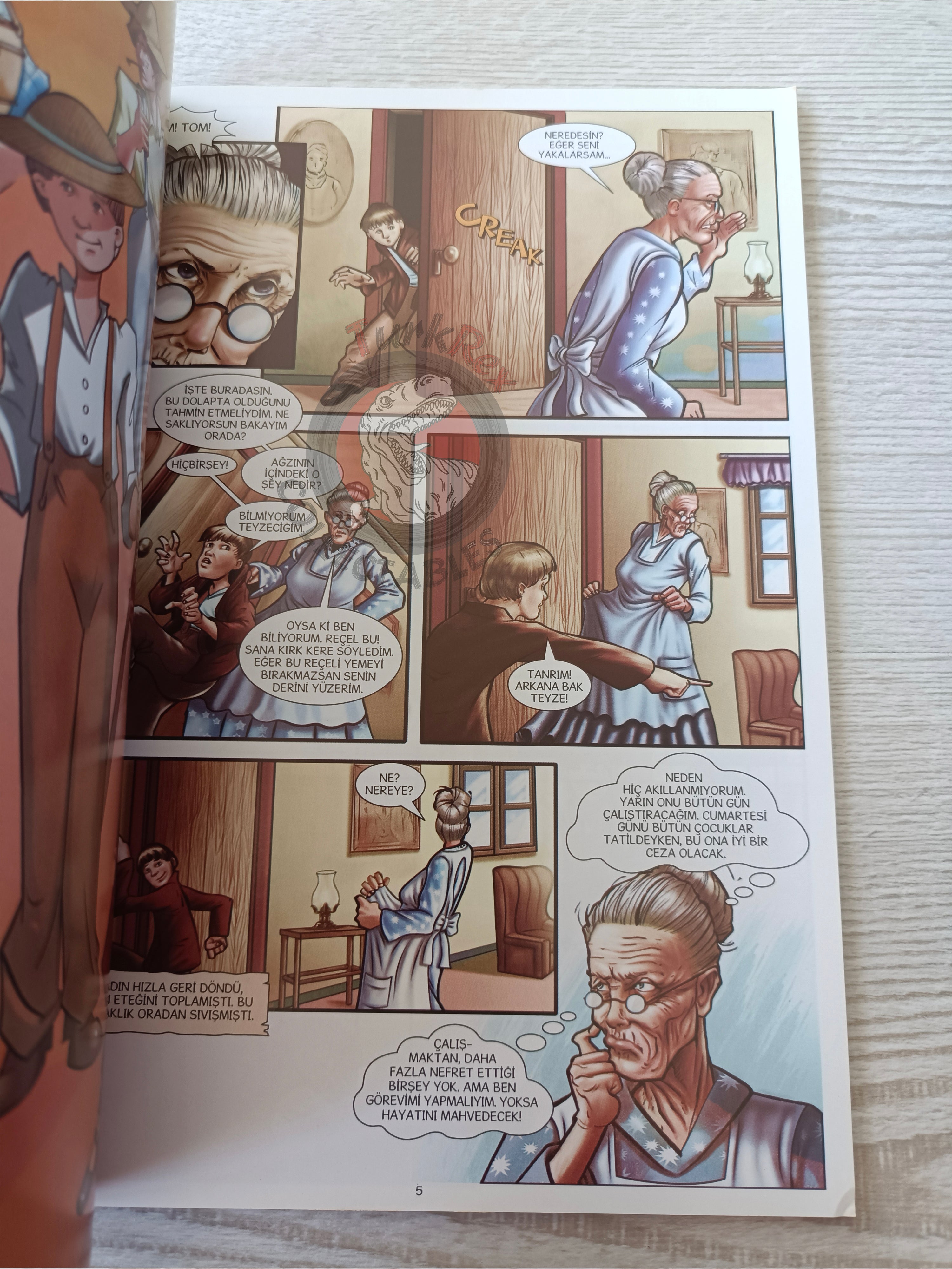 Tom Sawyer  – Mark Twain Turkish Comic Turkey Campfire Classics