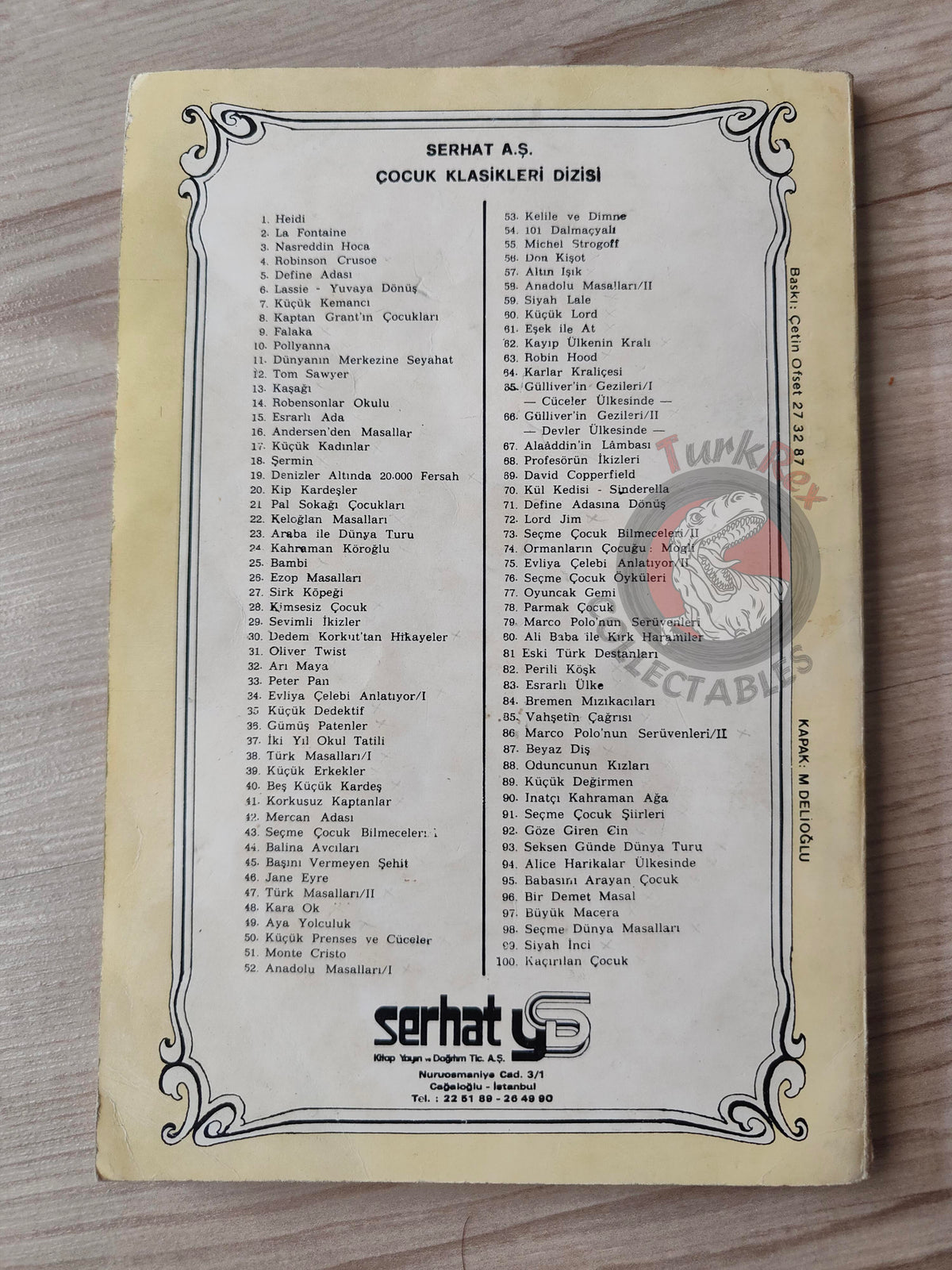 Felix Salten – Bambi 1983 Turkish Book Turkey