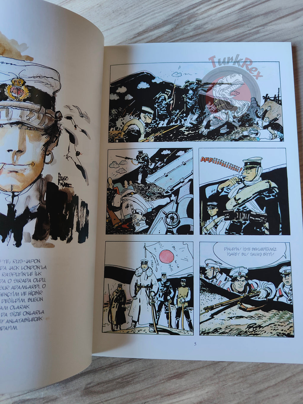 Corto Maltese – La Jeunesse Turkish Comic Turkey