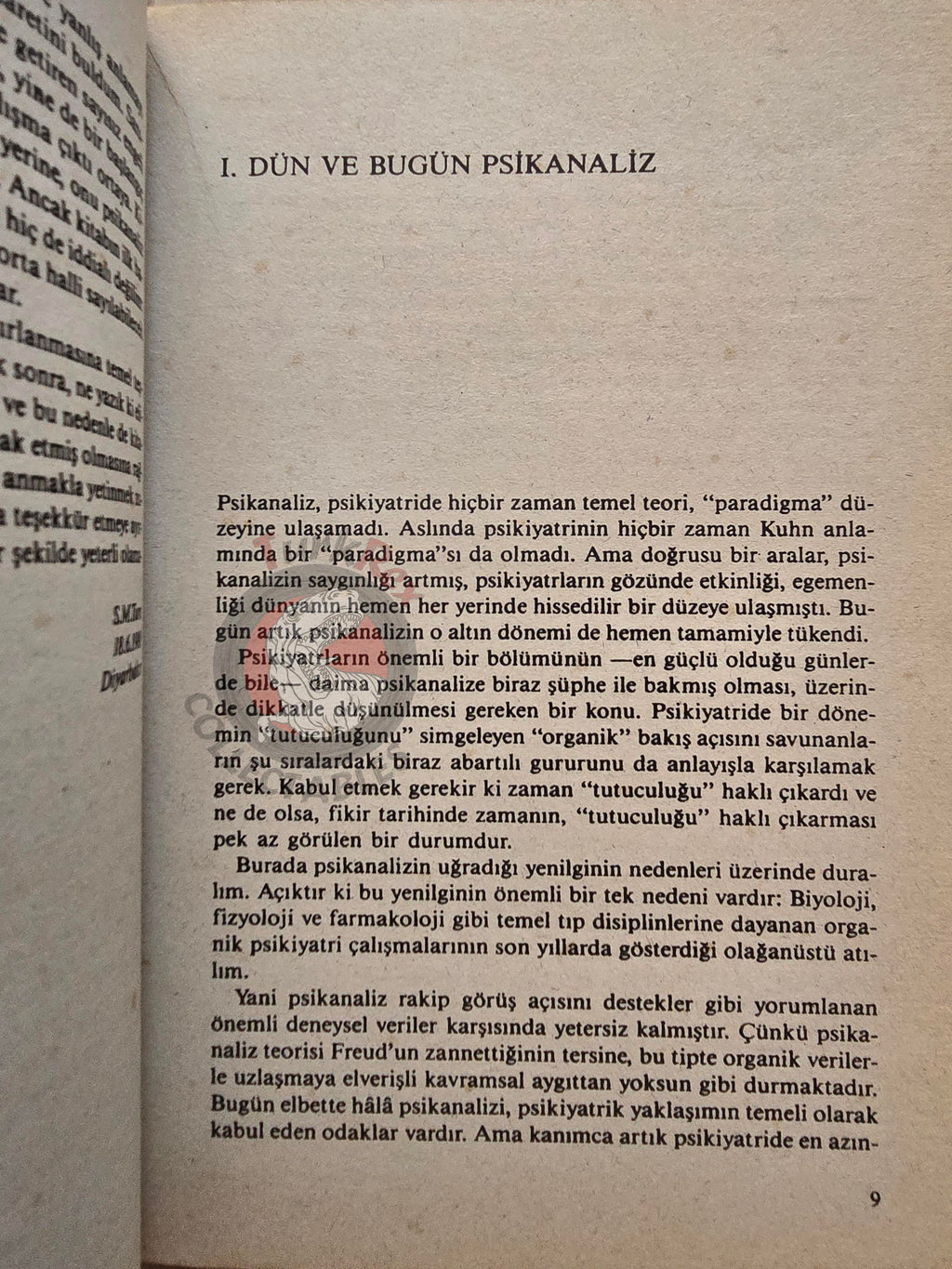 Psychoanalysis from Freud to Lacan 1989 Turkish Book Turkey