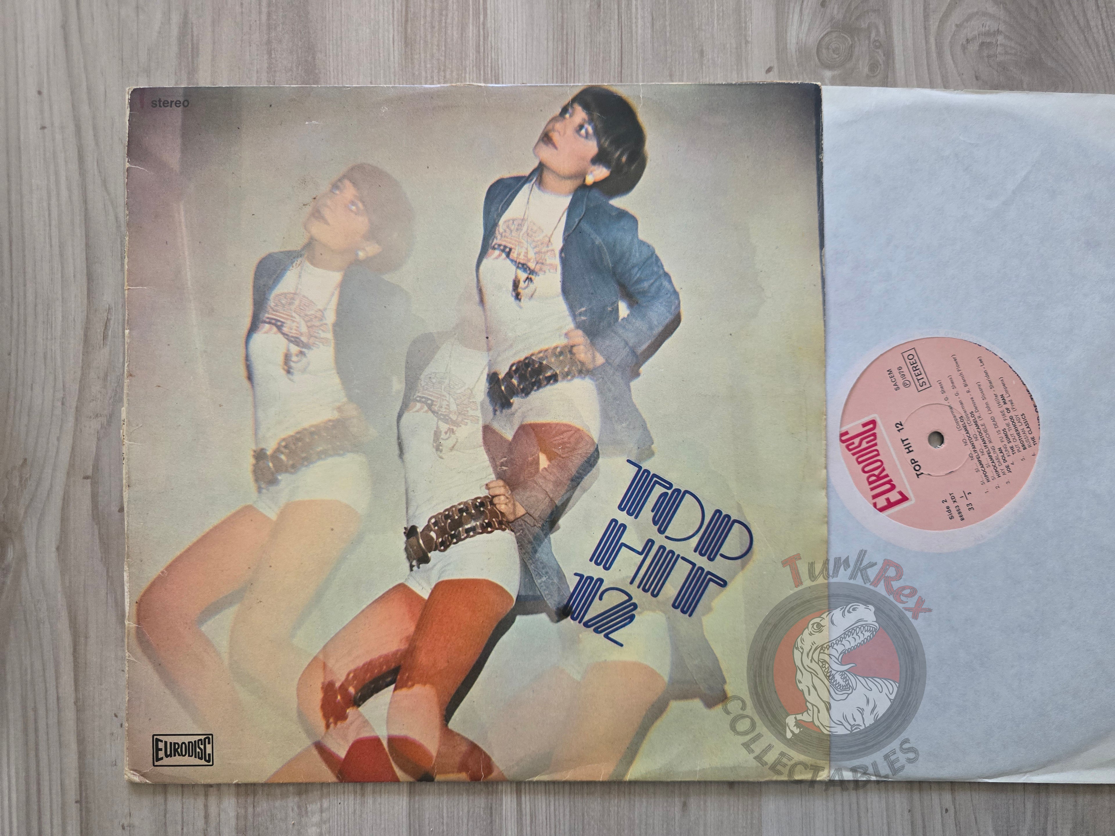 Various – Top Hit 12 Turkish Pressing Vinyl Turkey Edition