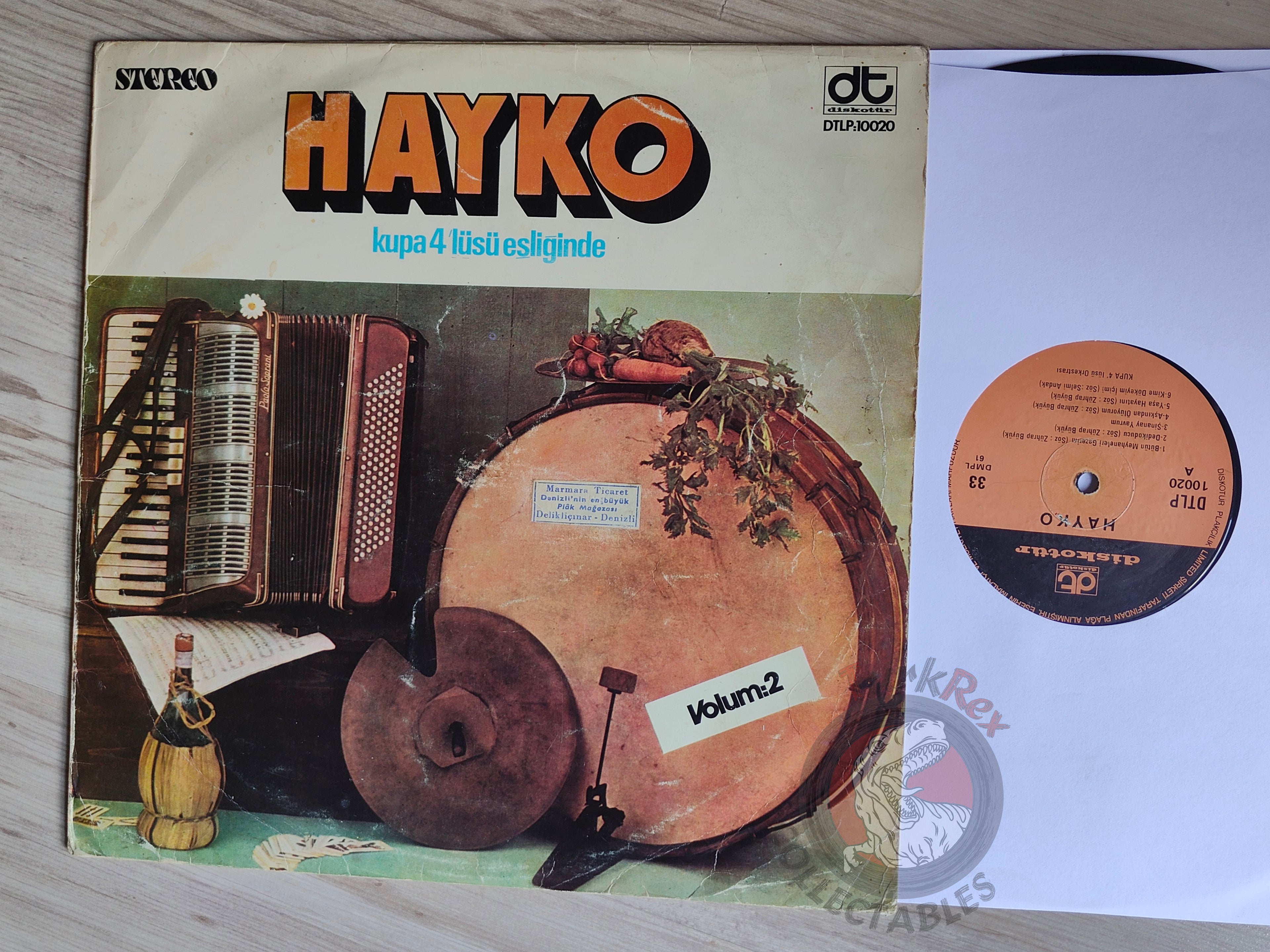 Hayko & Kupa Dörtlüsü – Hayko Kupa 4’lüsü Eşliğinde Volum: 2 Turkish Pressing Vinyl Turkey Edition