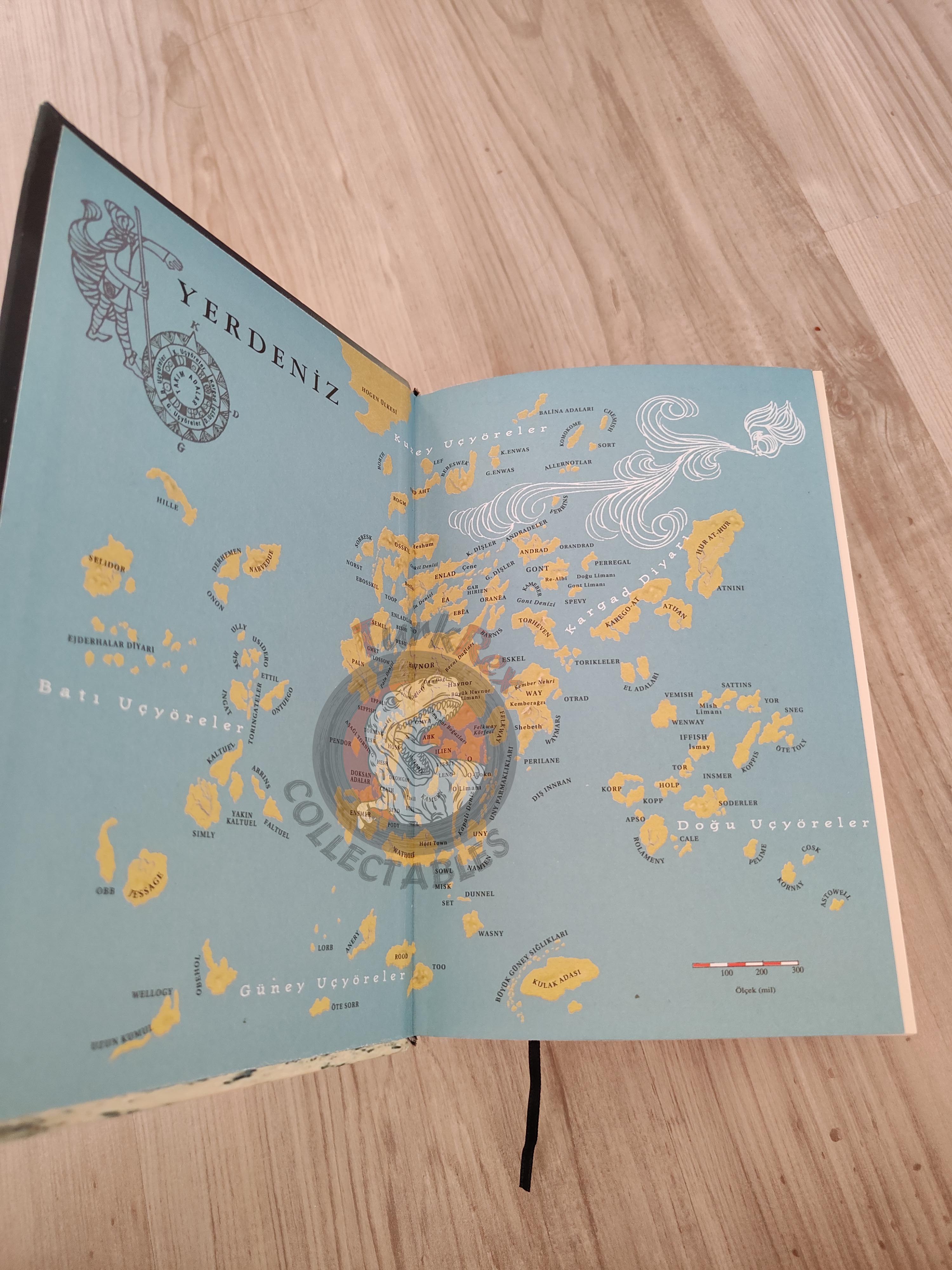 Ursula K. Le Guin – The Books of Earthsea 2012 HC 1st Turkish Book Turkey