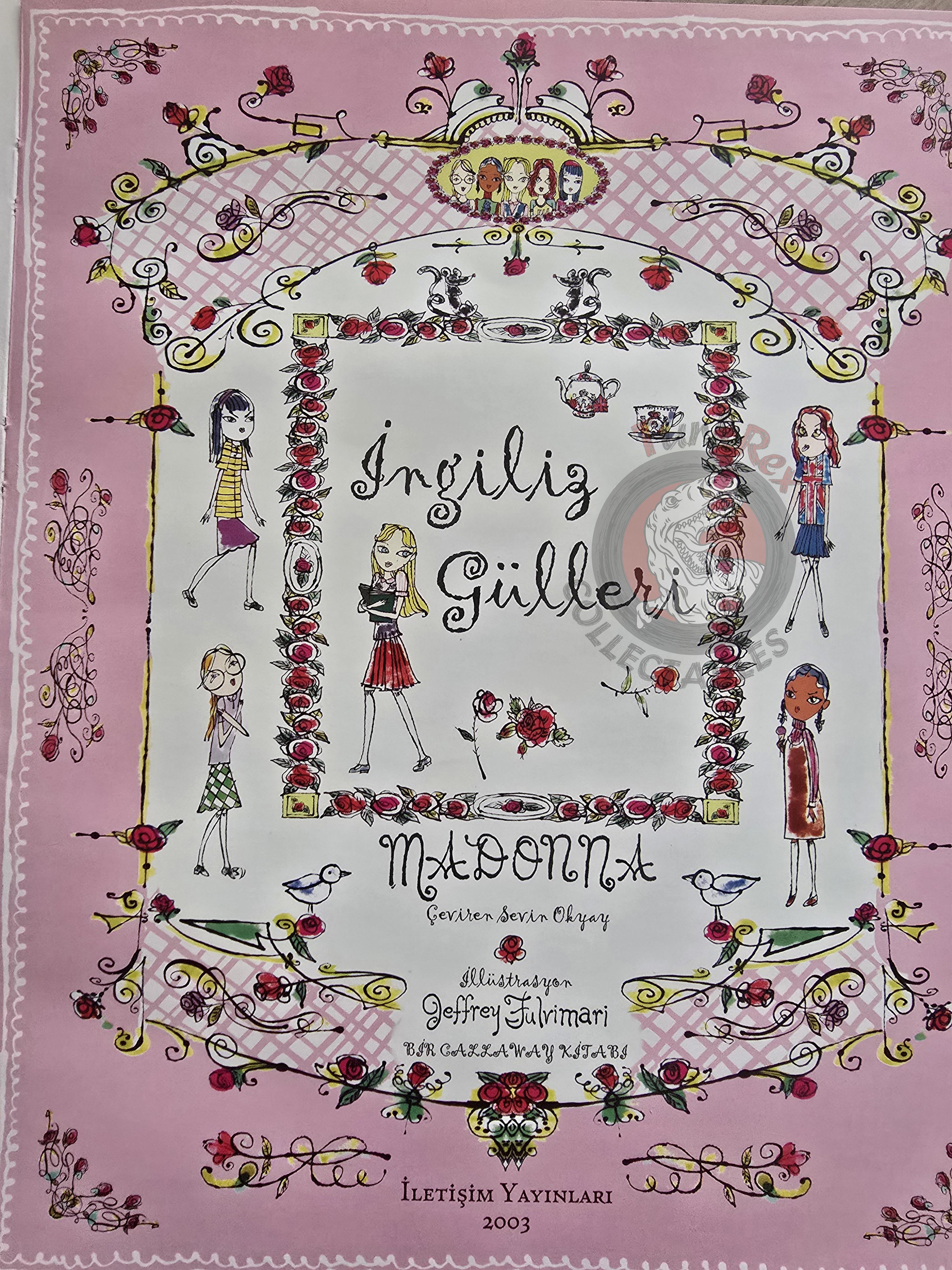 Madonna – The English Roses 200 1st Turkish Book Turkey HC