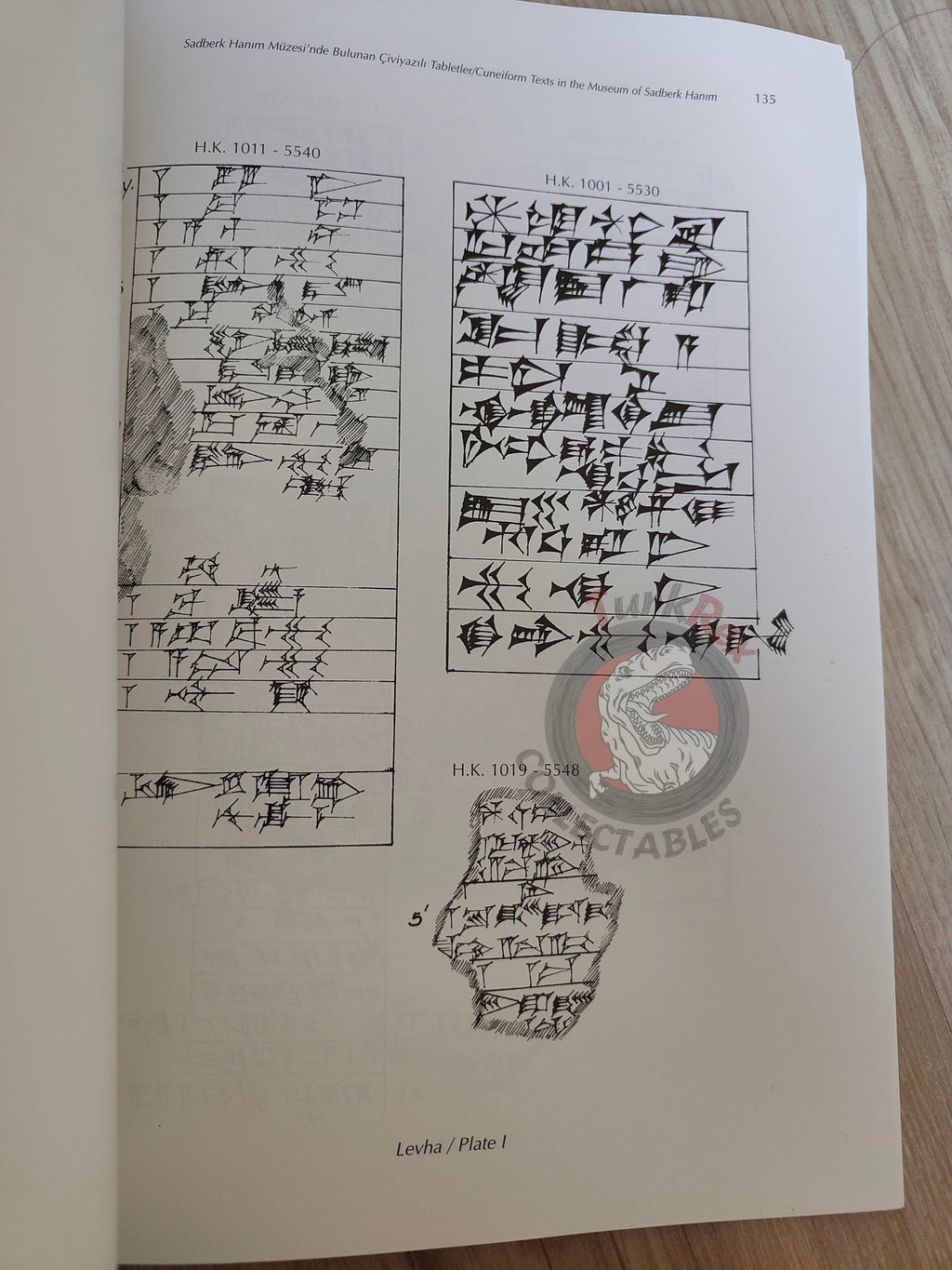 Cuneiform Texts in the Sadberk Hanım Museum 1999 Turkish Book Turkey Assyriology Hittitology