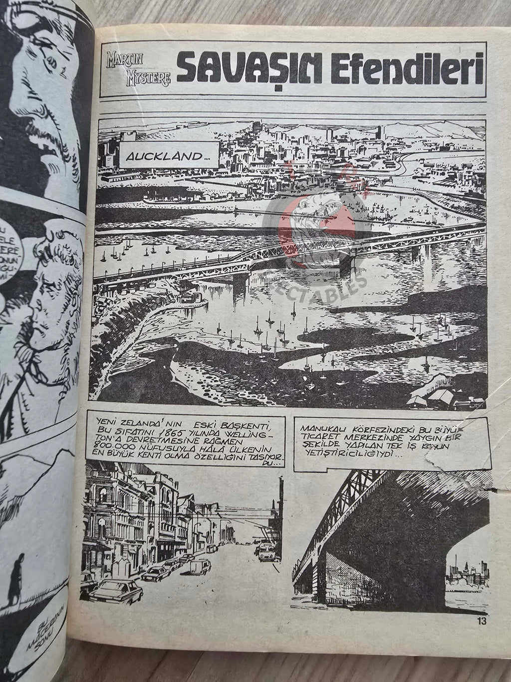 Martin Mystère #26 Il Presagio 80s Turkish Comic Turkey #66 #68