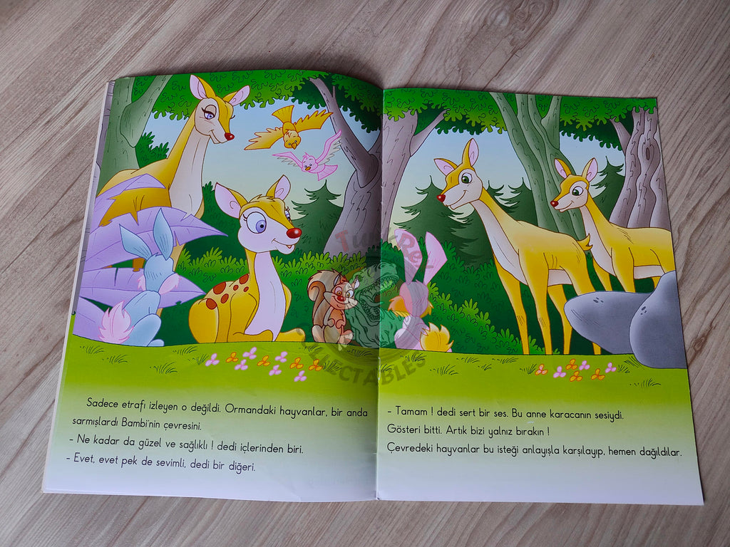 Felix Salten – Bambi 2007 Turkish Book Turkey Illustrated